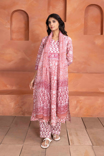 Peach 3 Piece Set