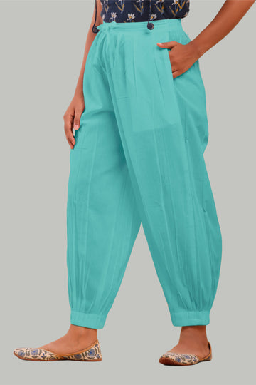 Cyan Afghani Pant