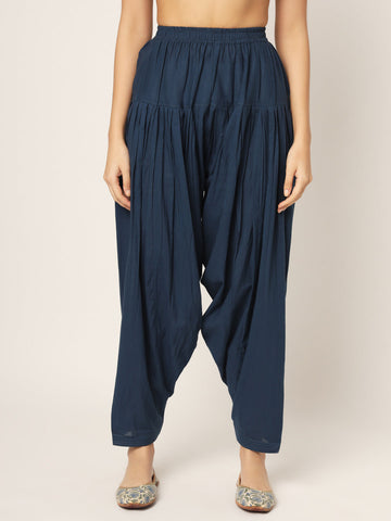Navy Blue Patiala Pant