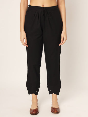 Black Tulip Pants