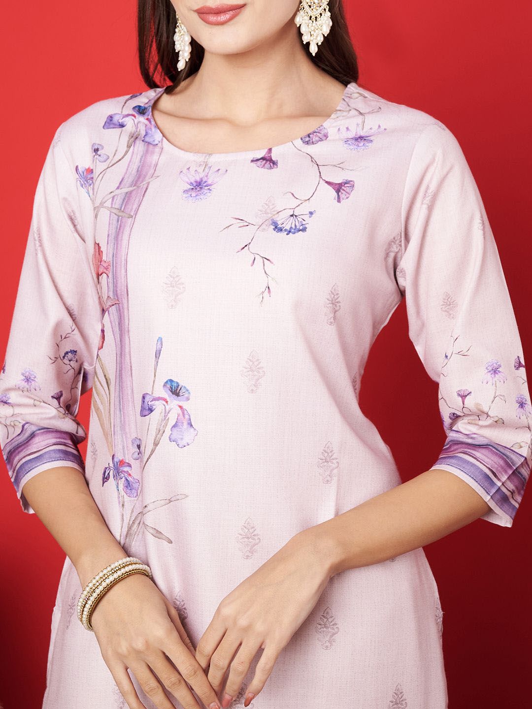 Label khoj cotton printed kurta
