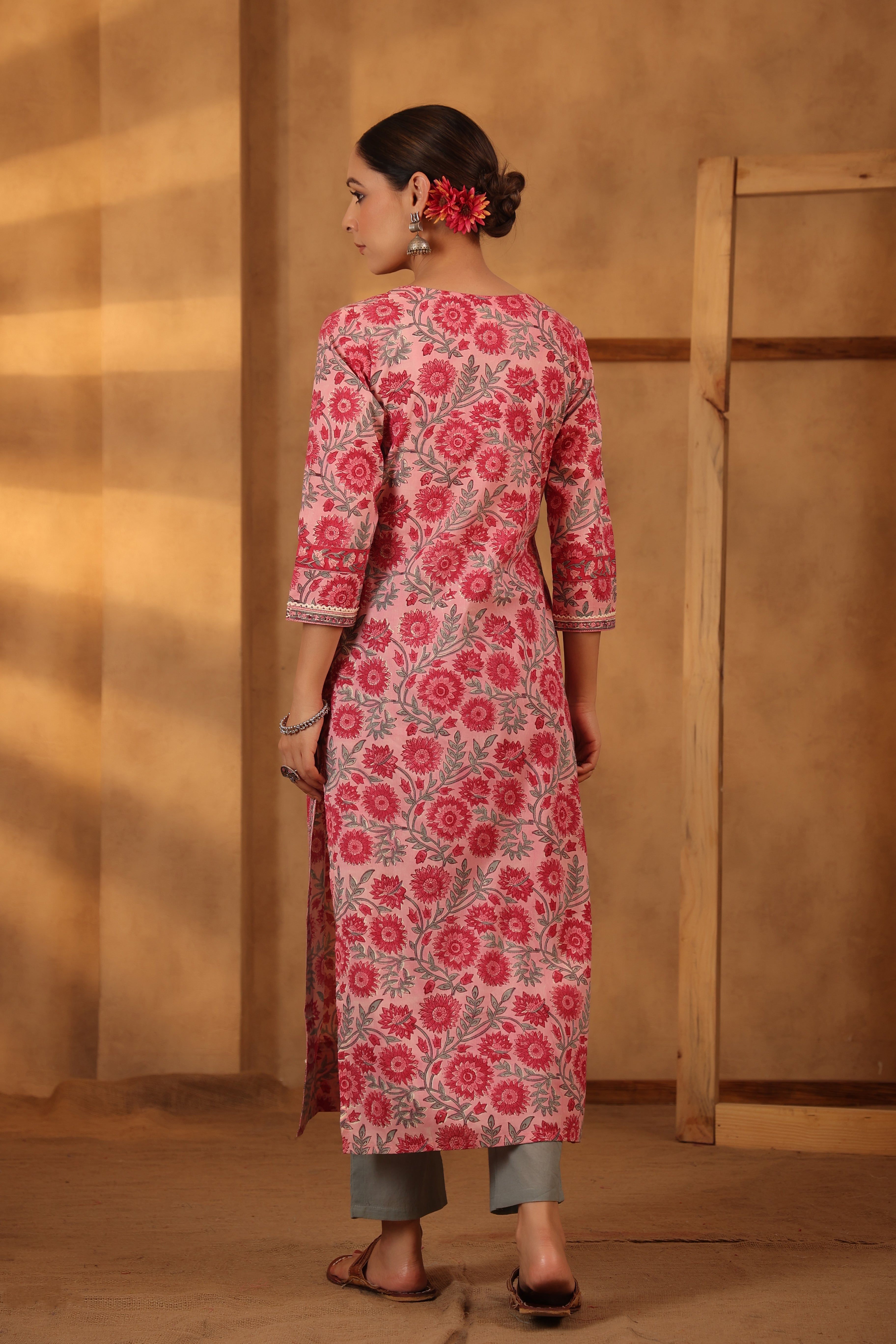 Magenta Pink Kurta