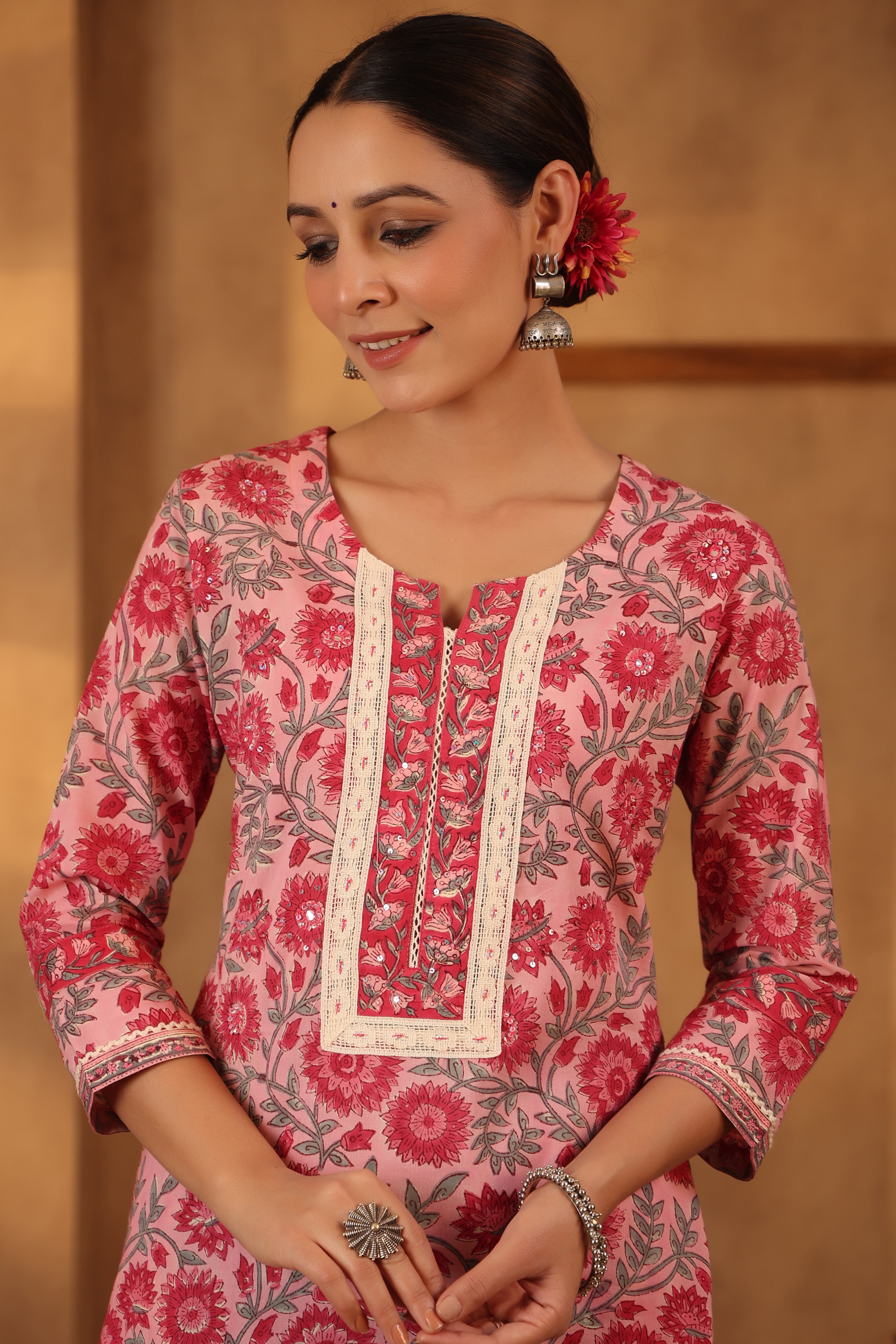 Magenta Pink Kurta