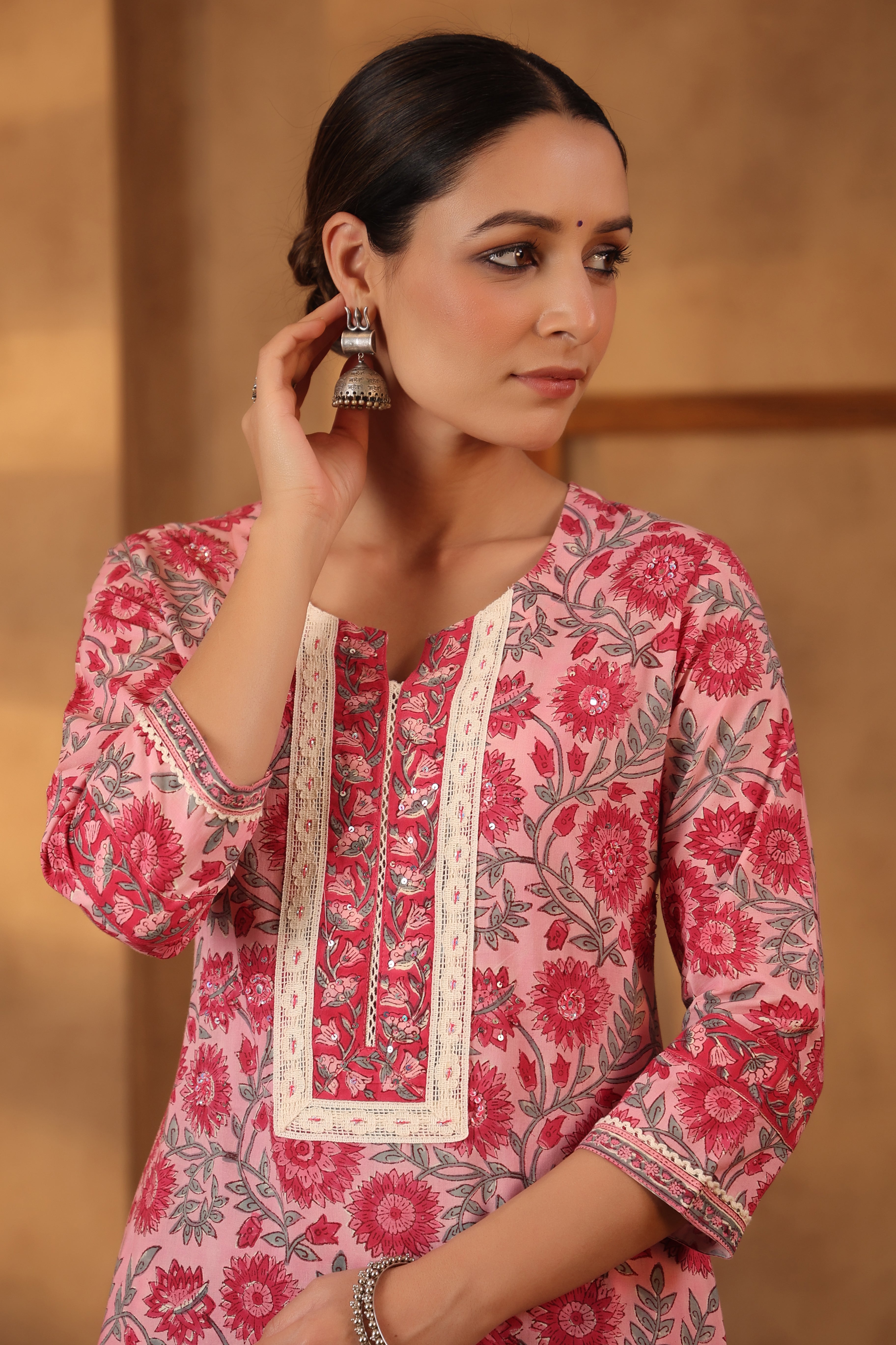 Magenta Pink Kurta