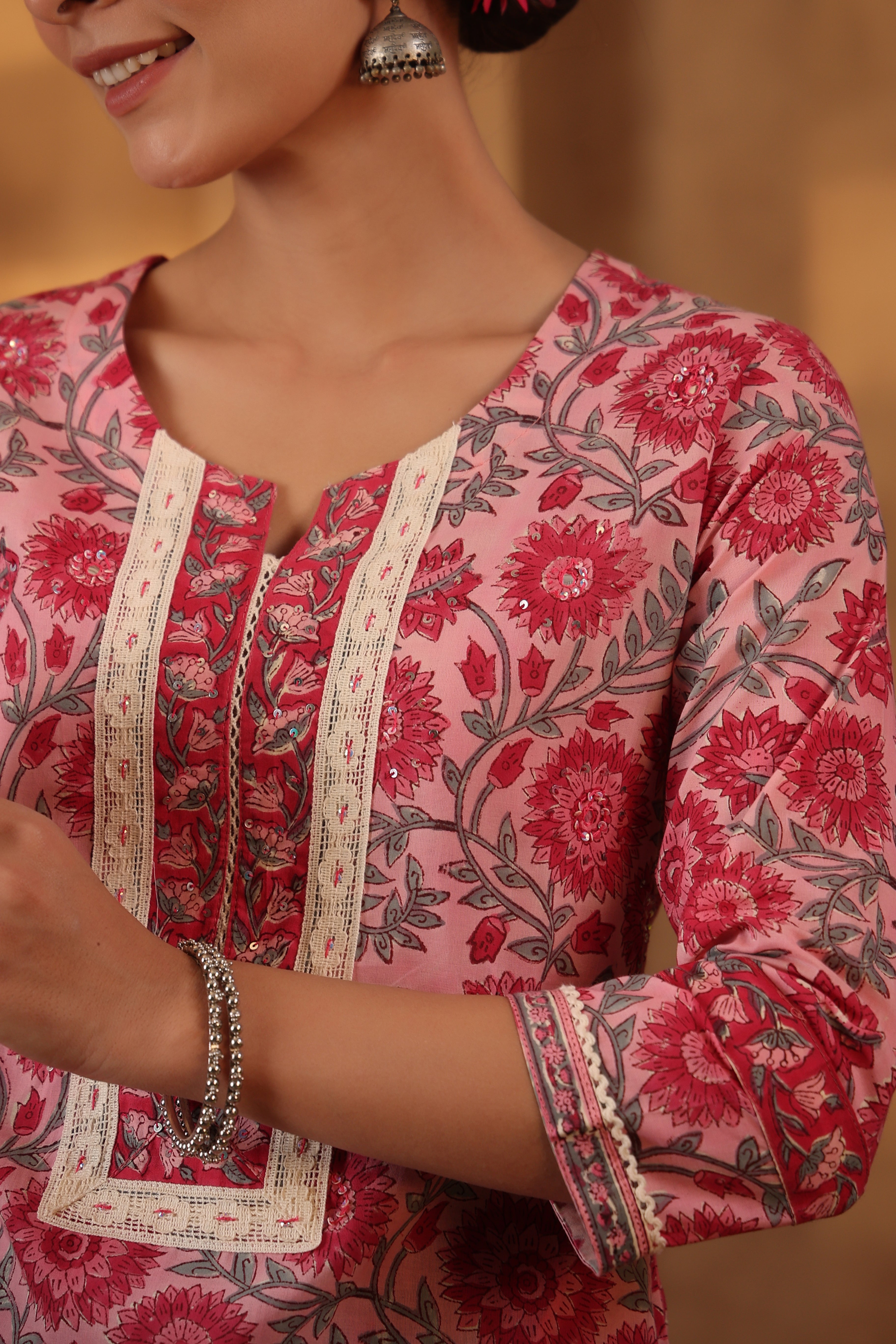 Magenta Pink Kurta