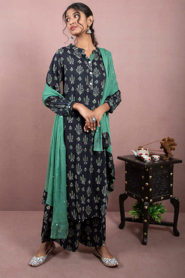 Shuddhi Black And Green Full Set