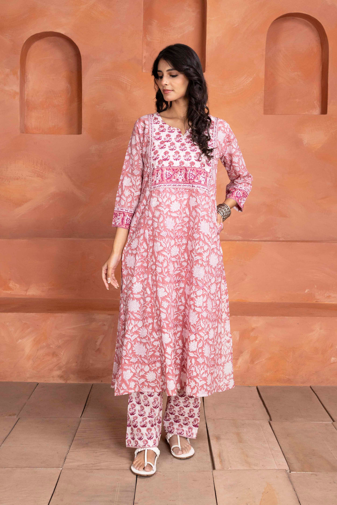 Peach 3 Piece Set