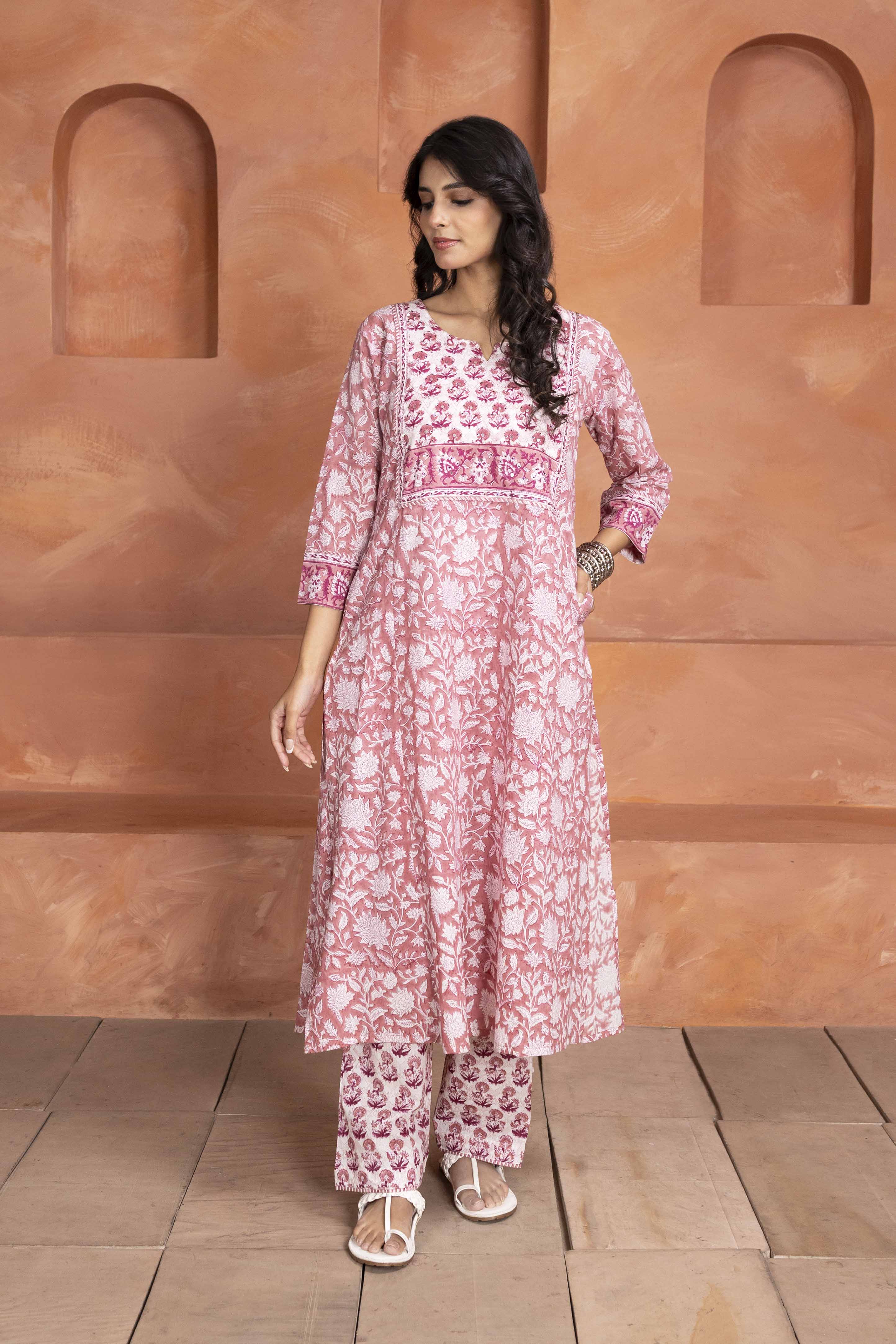 Peach 3 Piece Set