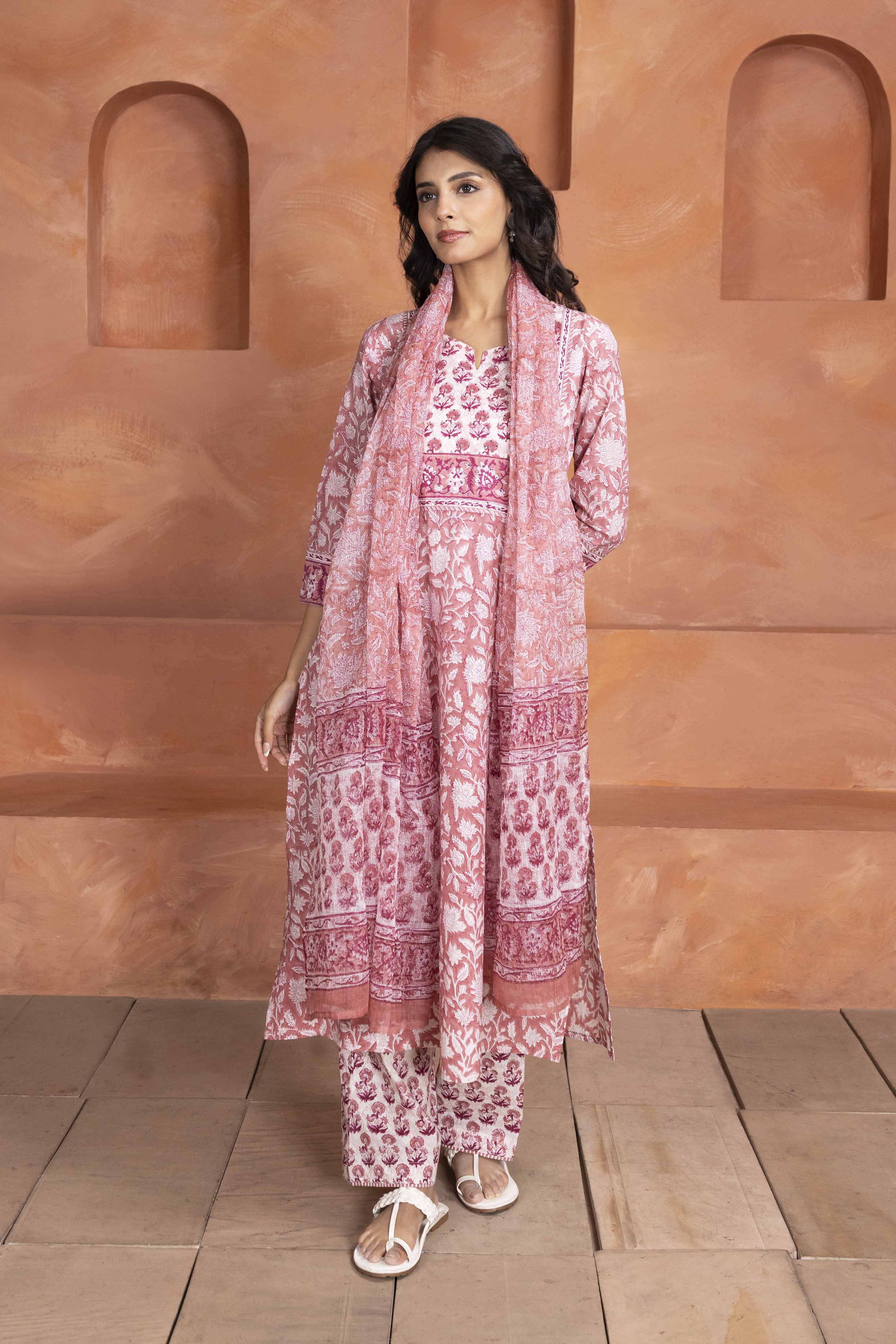 Peach 3 Piece Set
