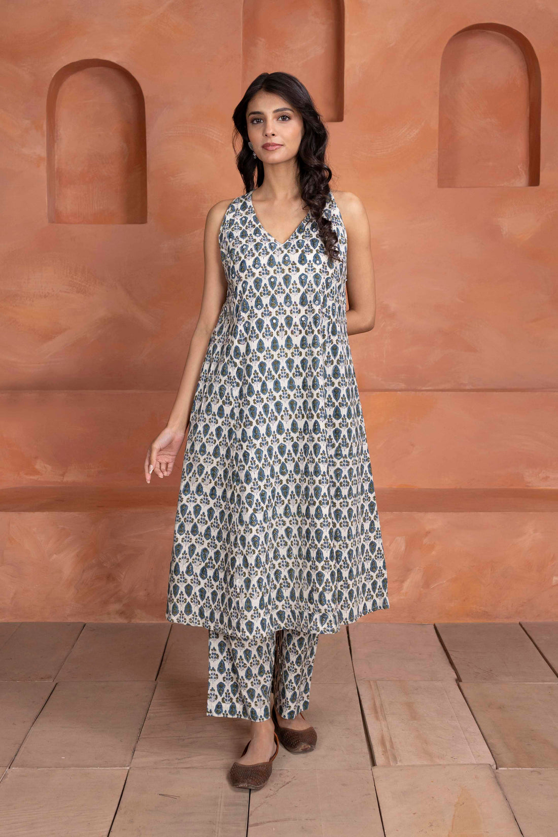Indigo and Olive 3 Piece Set