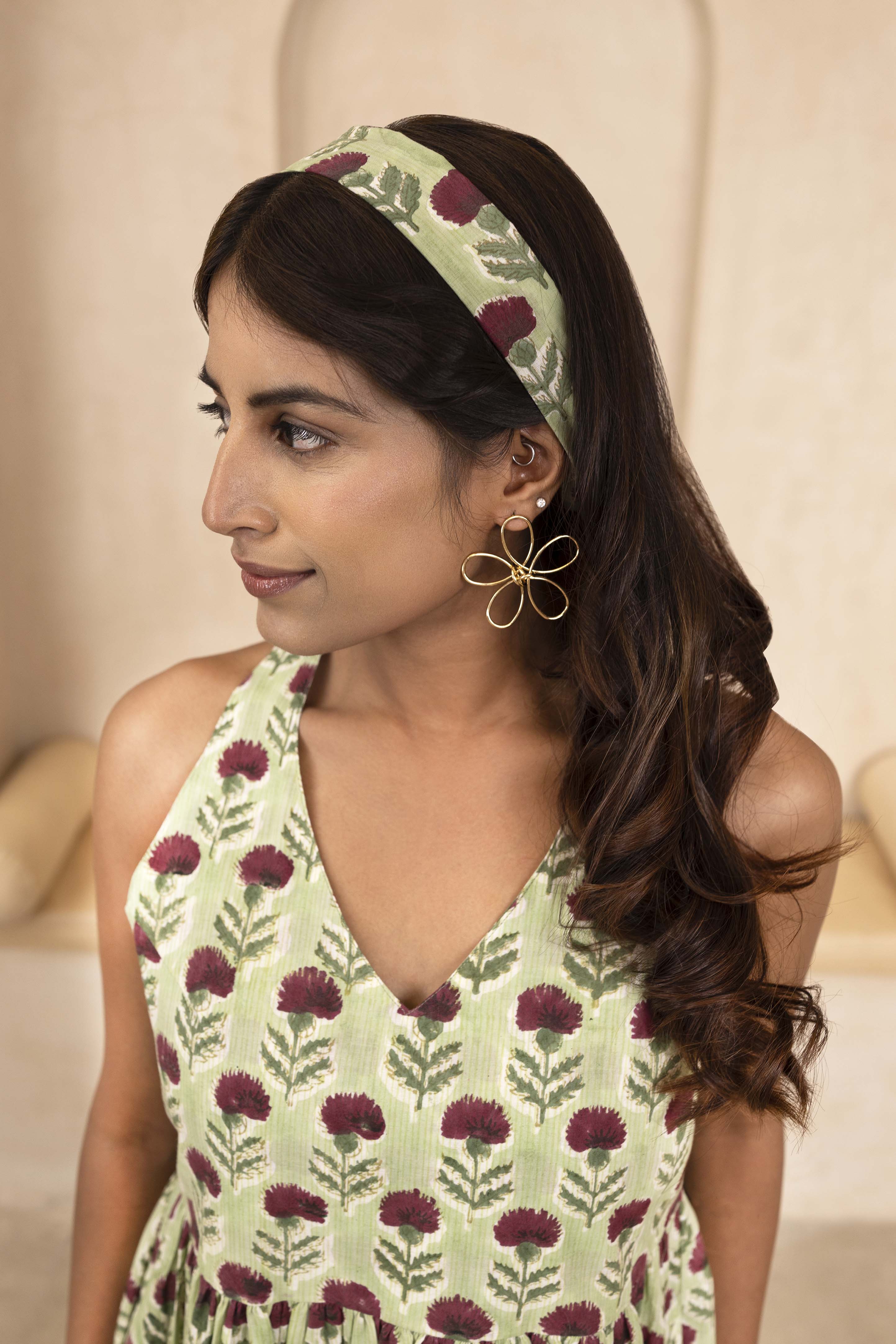 Mint Green Halter Neck Dress