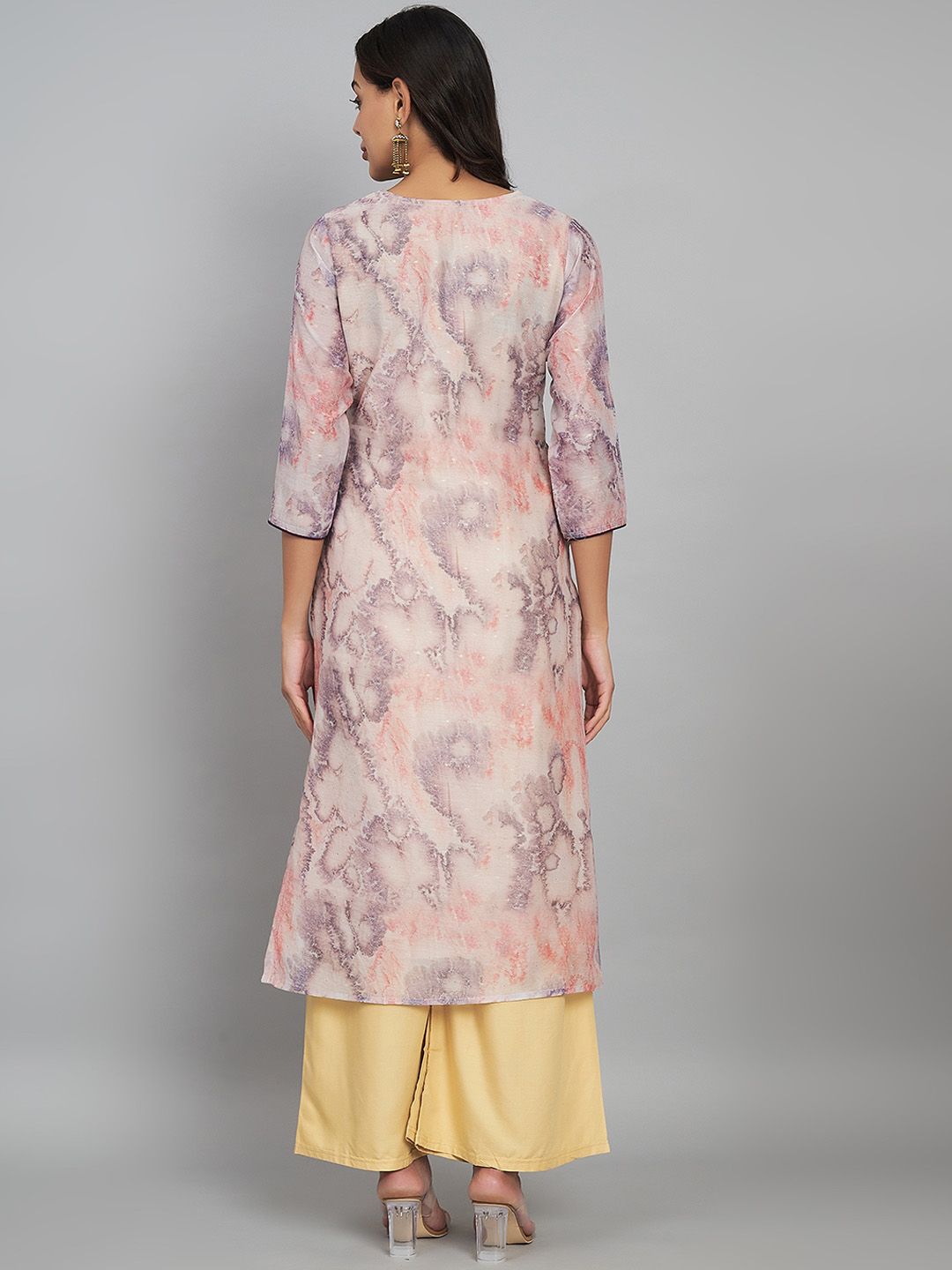 Label Khoj Women Slik Blend Kurta