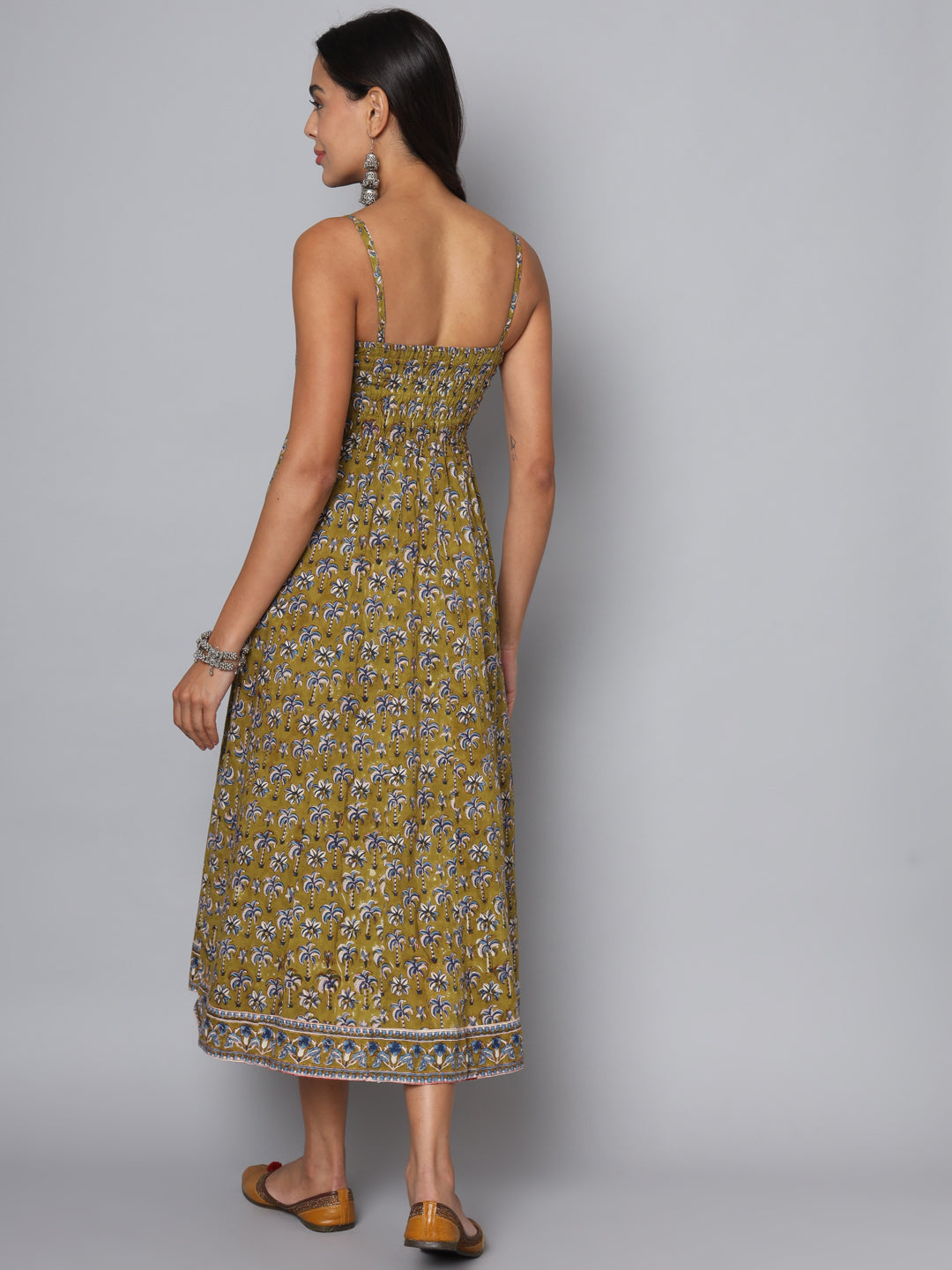 Shuddhi Blue Sphageti dress