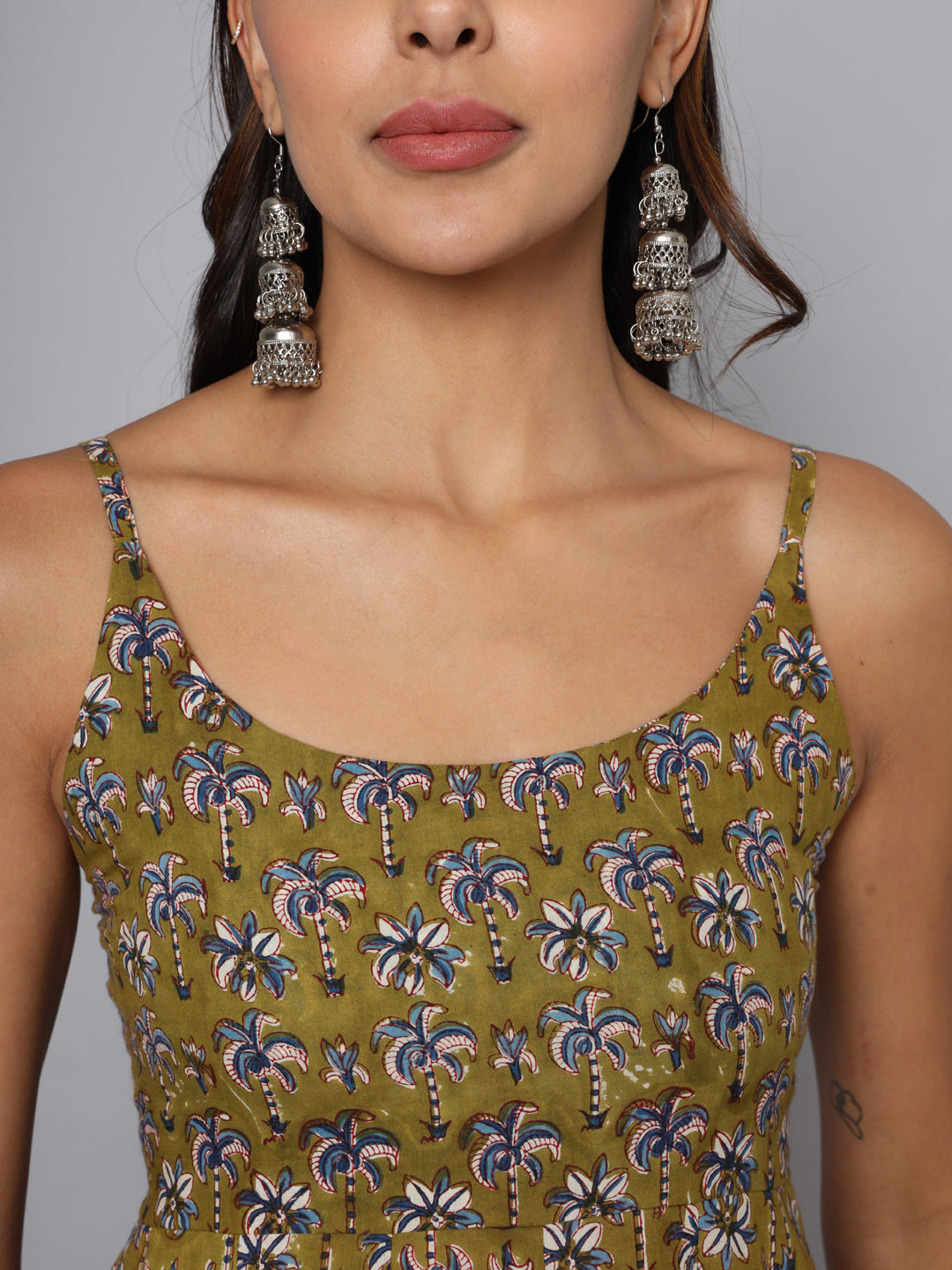 Shuddhi Blue Sphageti dress