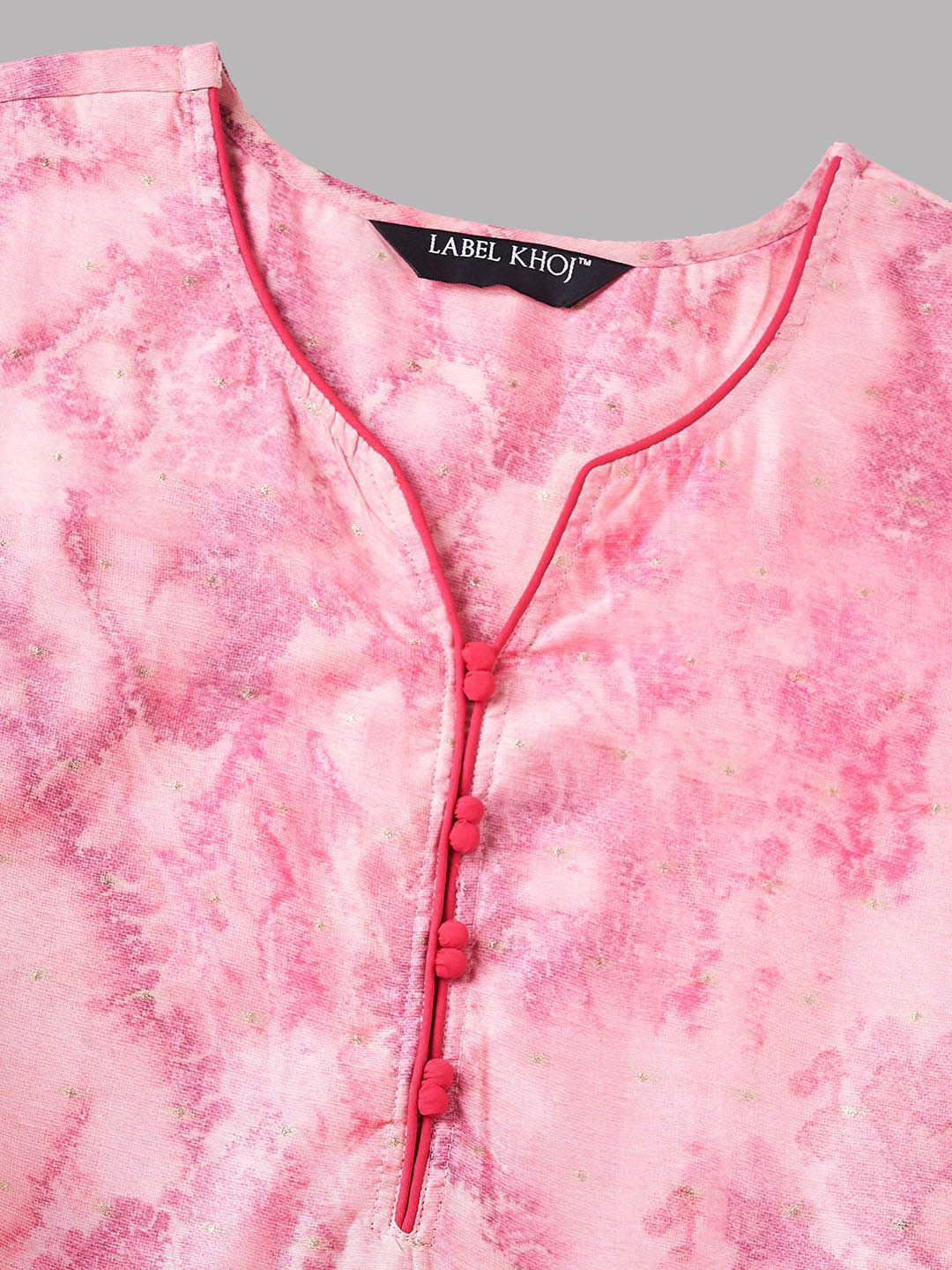 Label Khoj Women Slik Blend Kurta