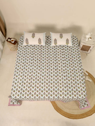 Light Blue Bed Sheet