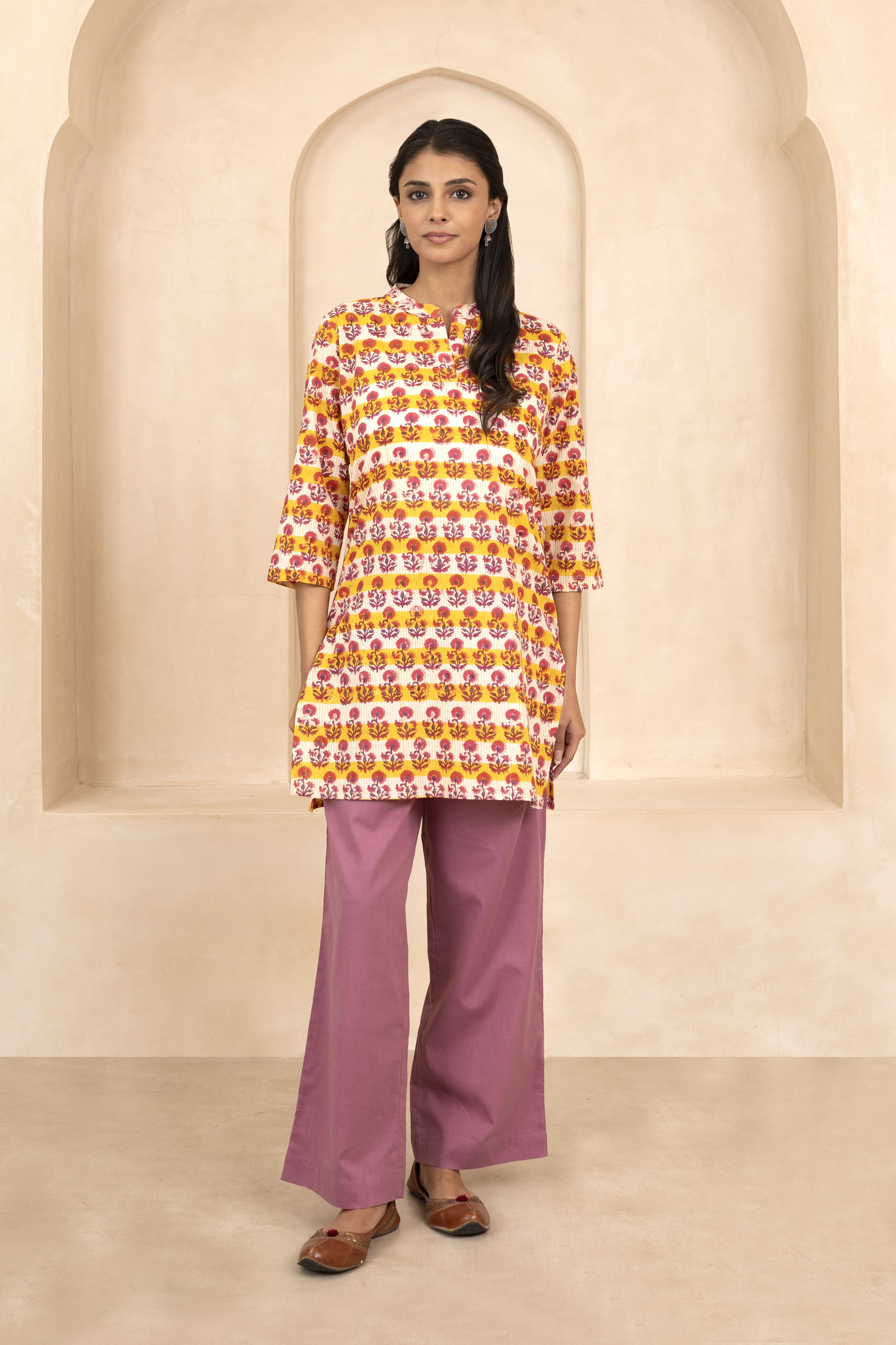 Onion Pink Palazzo Pant