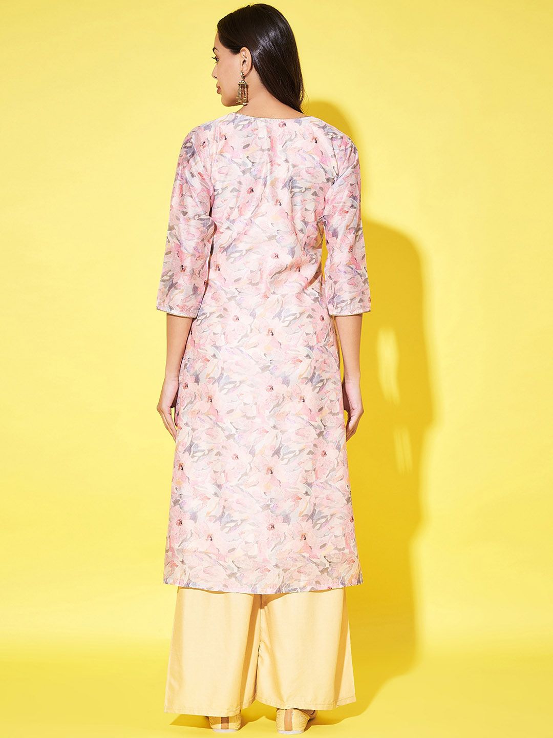 Label Khoj Women Chandari Silk kurta