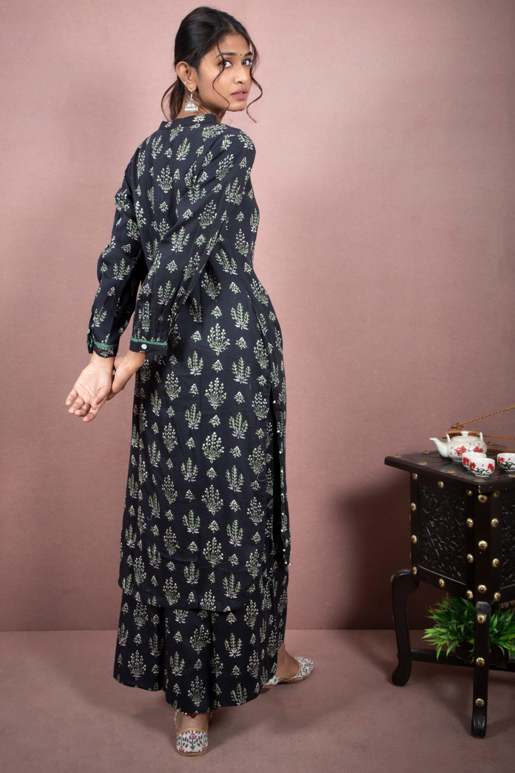Shuddhi Black And Green Full Set