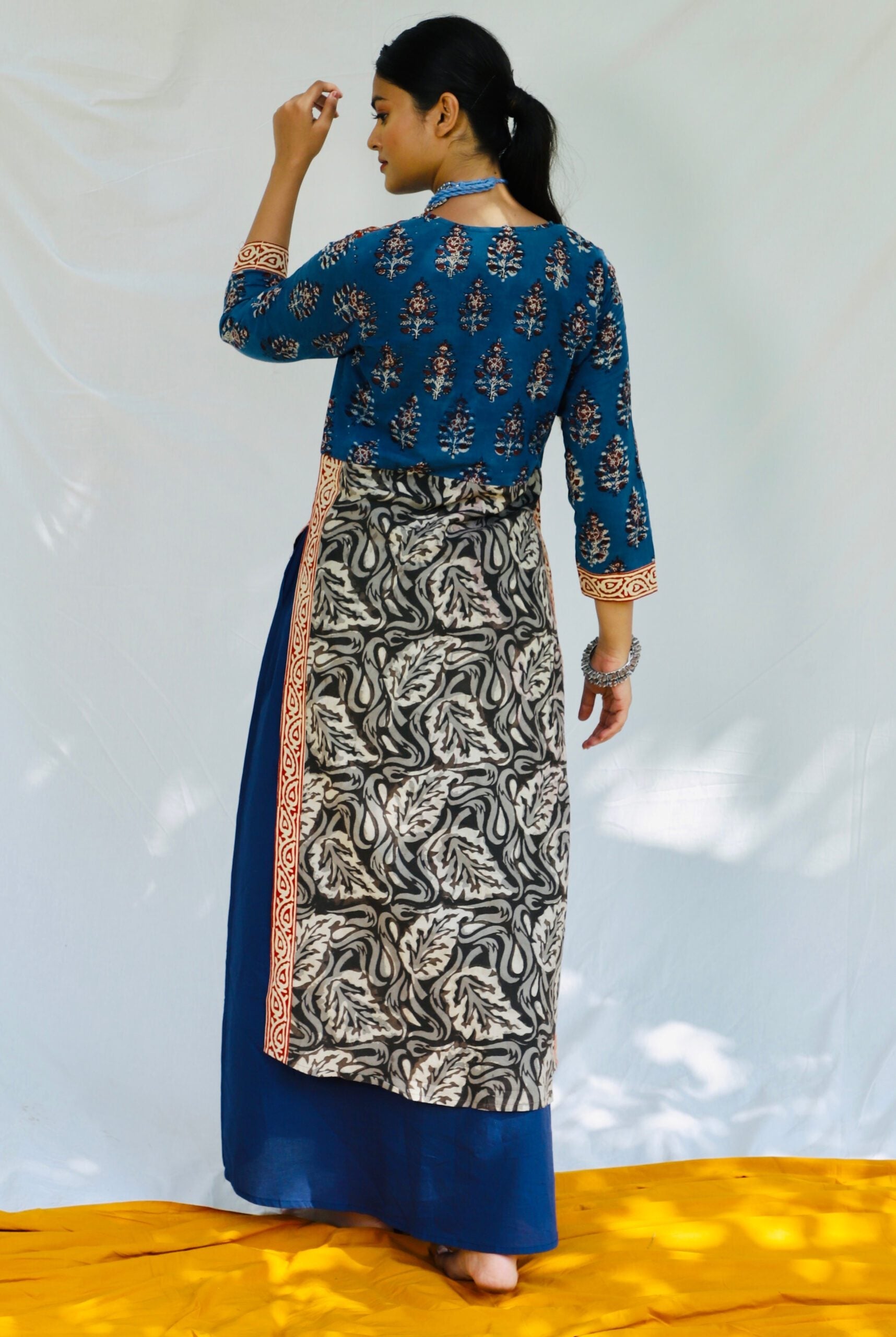 Shuddhi Indigo And Kalamkari Dress