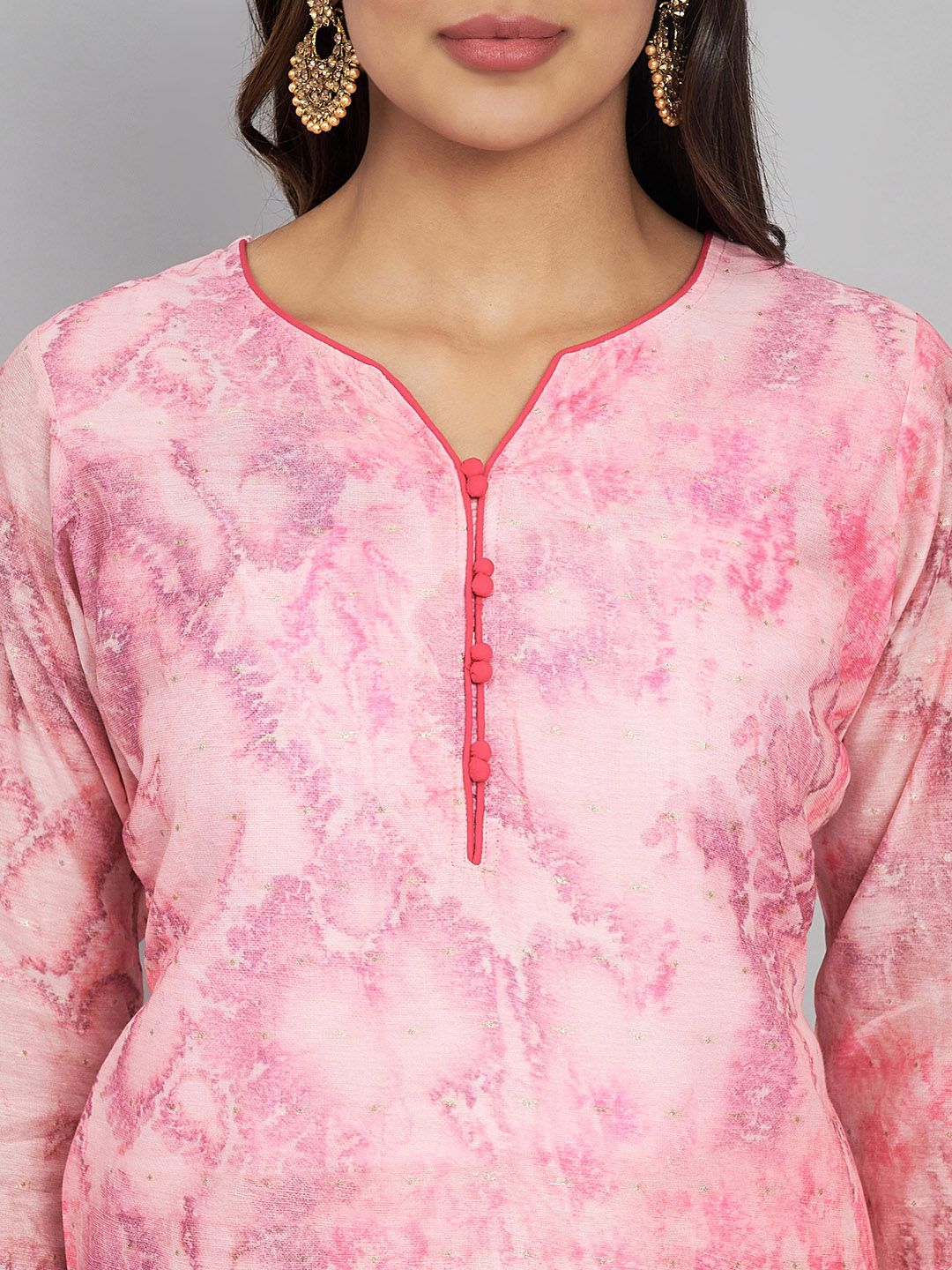 Label Khoj Women Slik Blend Kurta