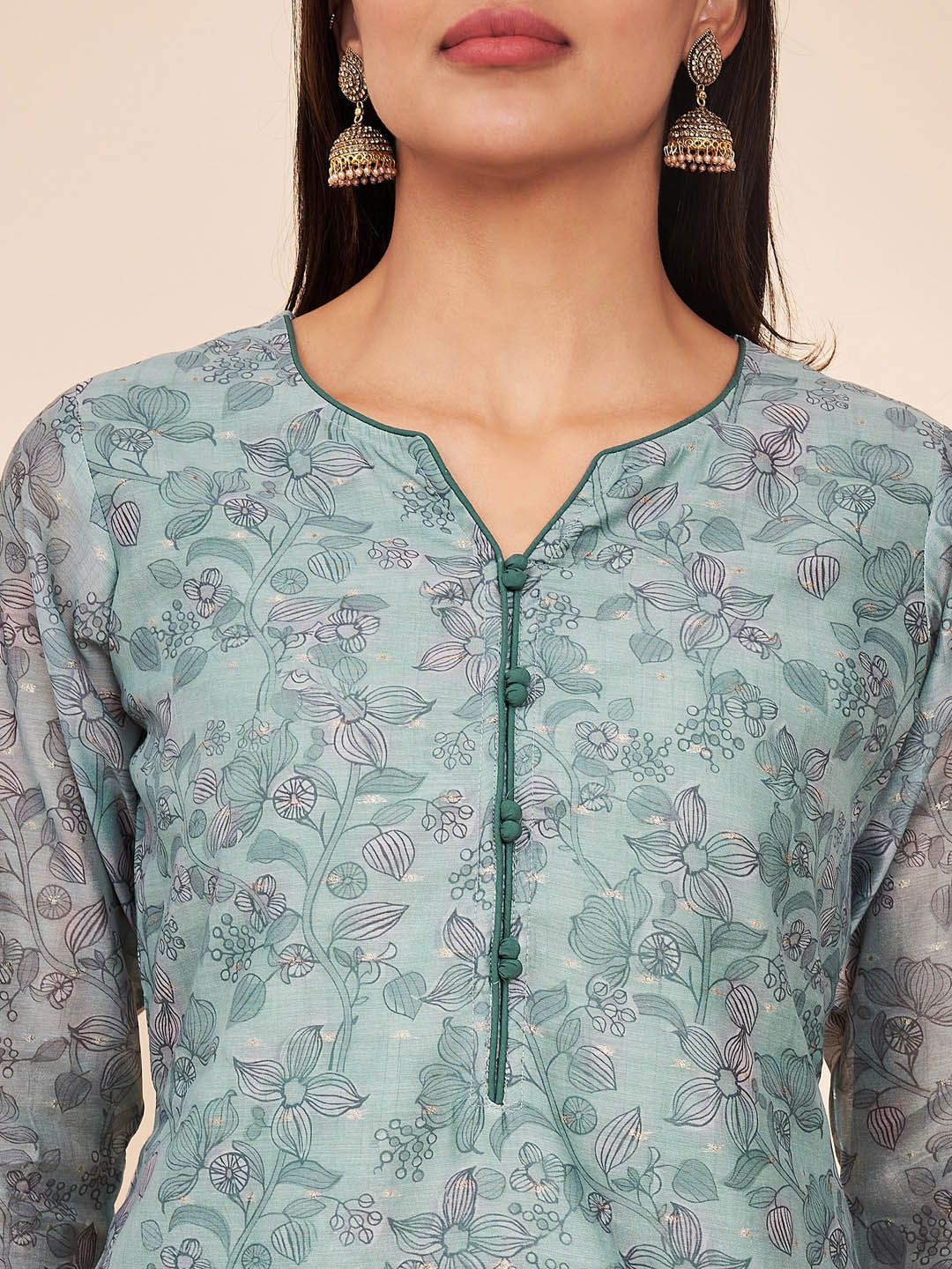 Label Khoj Women Slik Blend Kurta