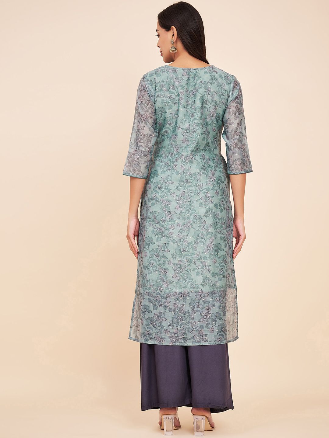 Label Khoj Women Slik Blend Kurta