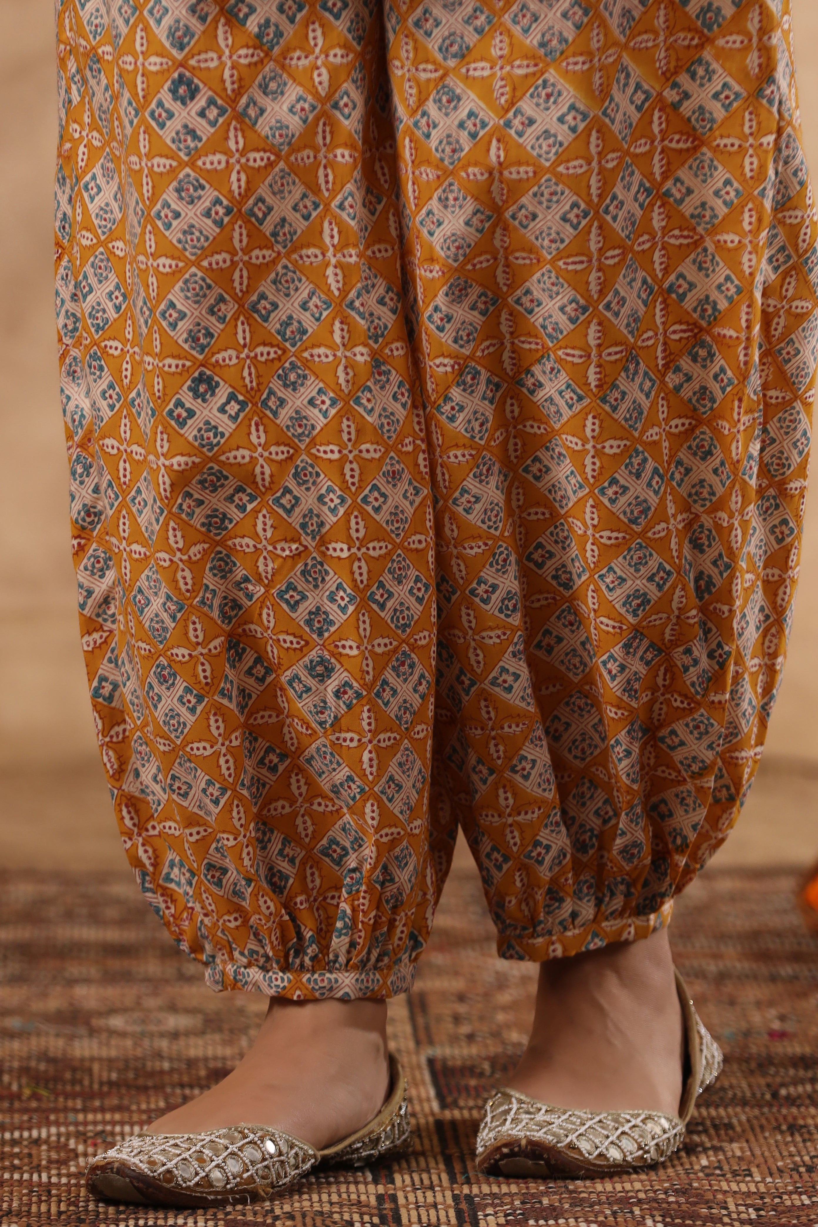 Shuddhi Yellow and Mustard 2 piece set
