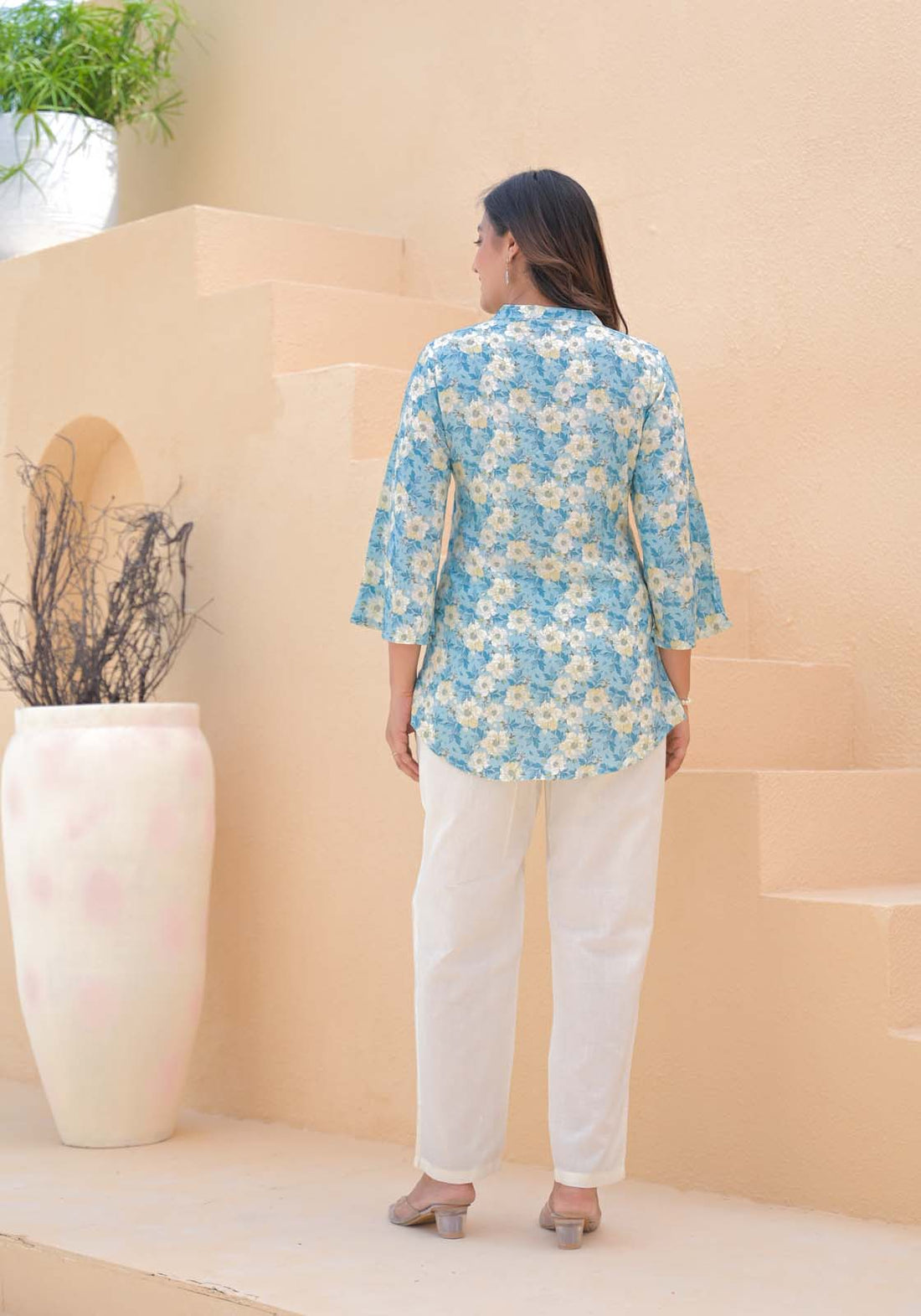 Label Khoj Women's viscose rayon Printed Cord Set