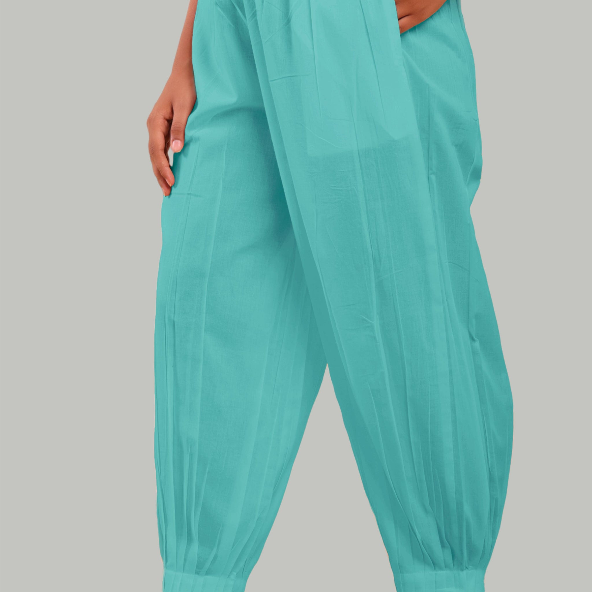 Cyan Afghani Pant
