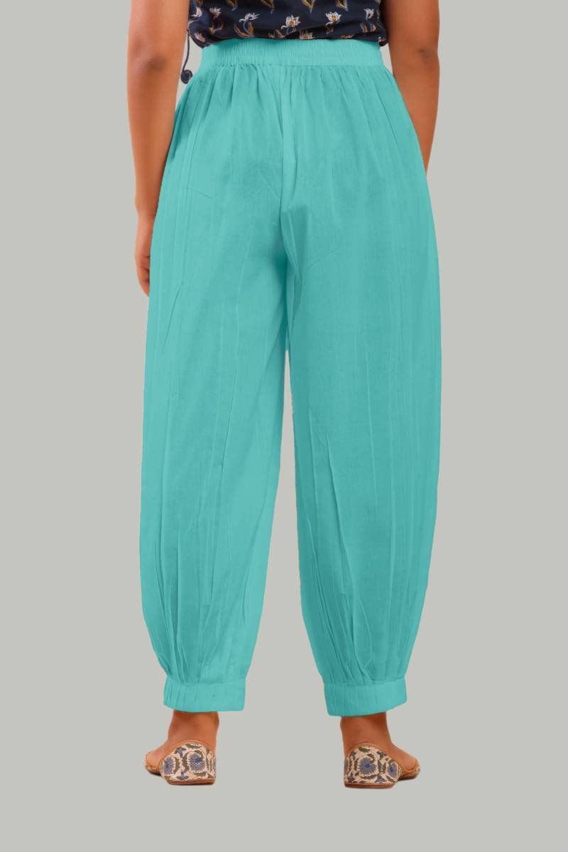 Cyan Afghani Pant