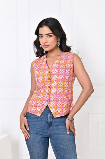Pink and Yellow Koti