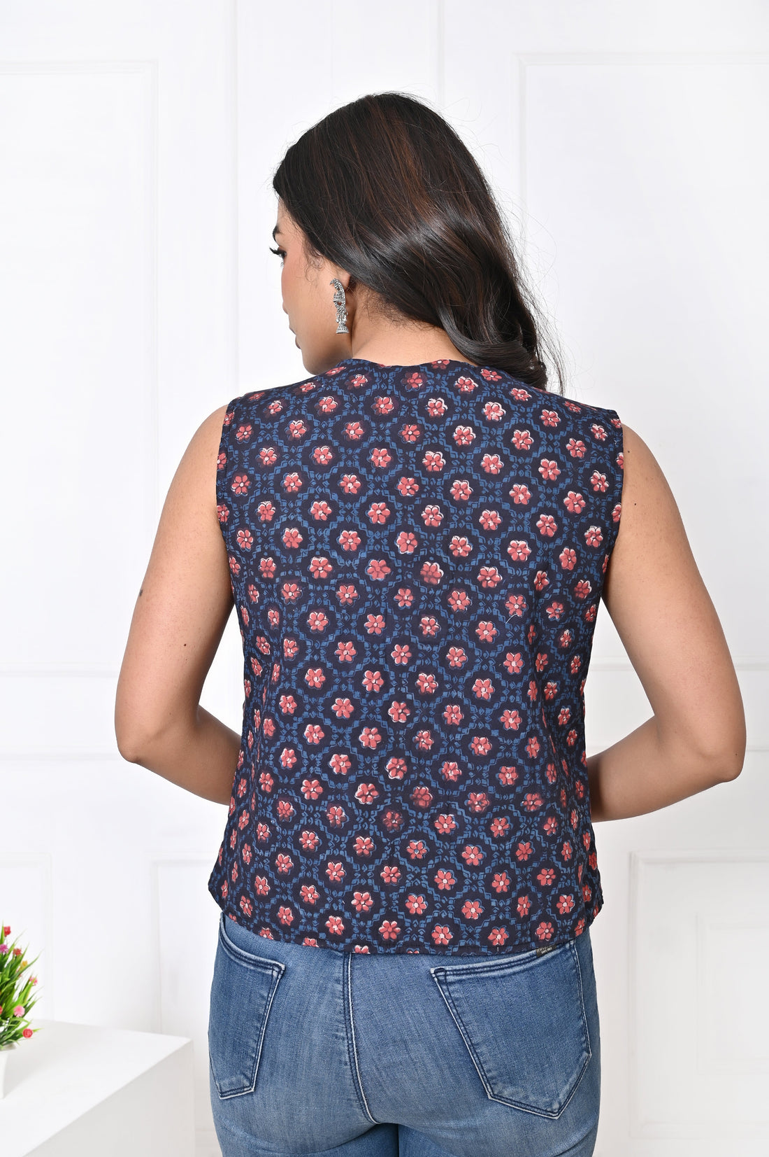 Black And Maroon Koti