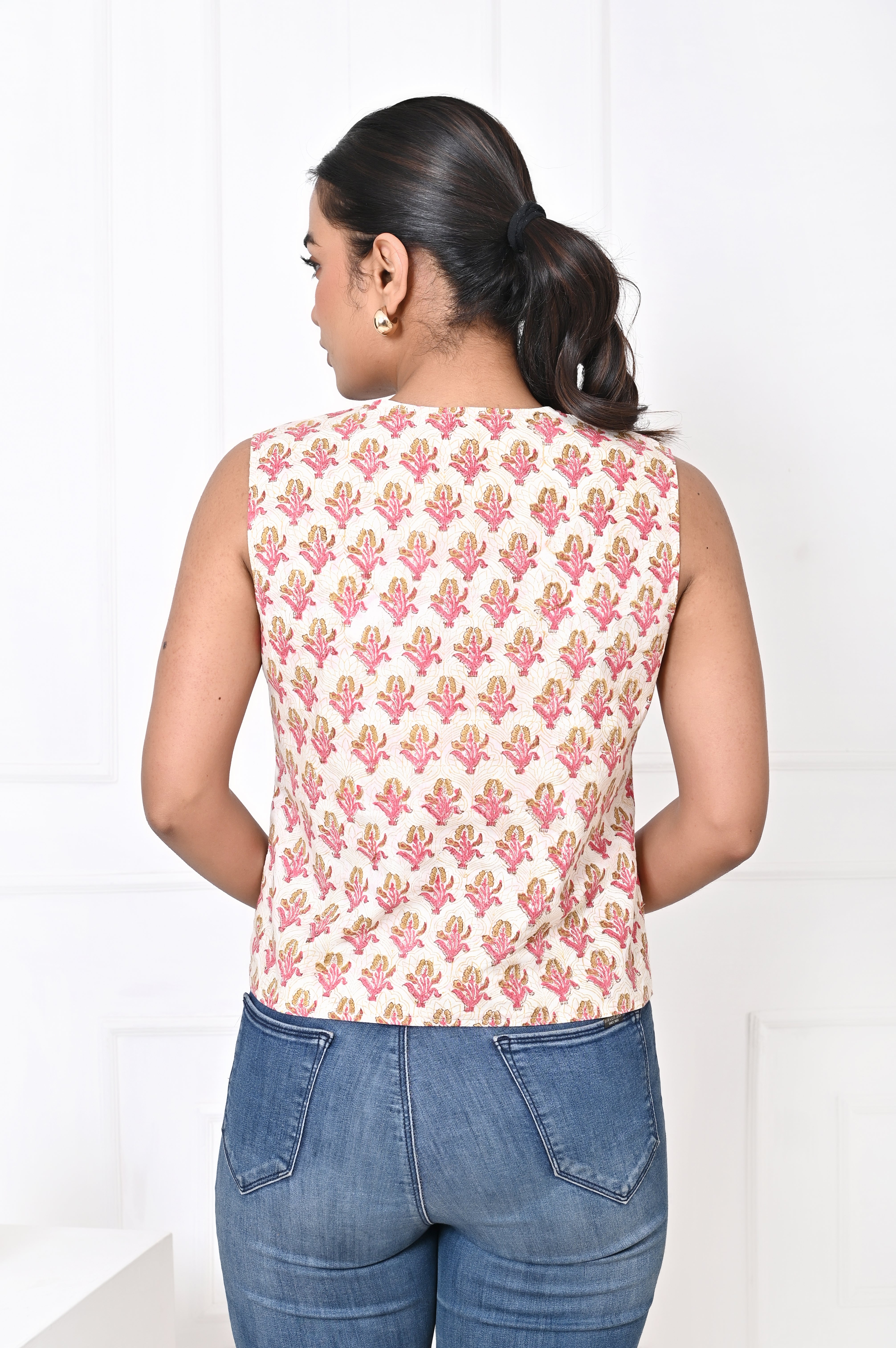 Yellow And Red Koti
