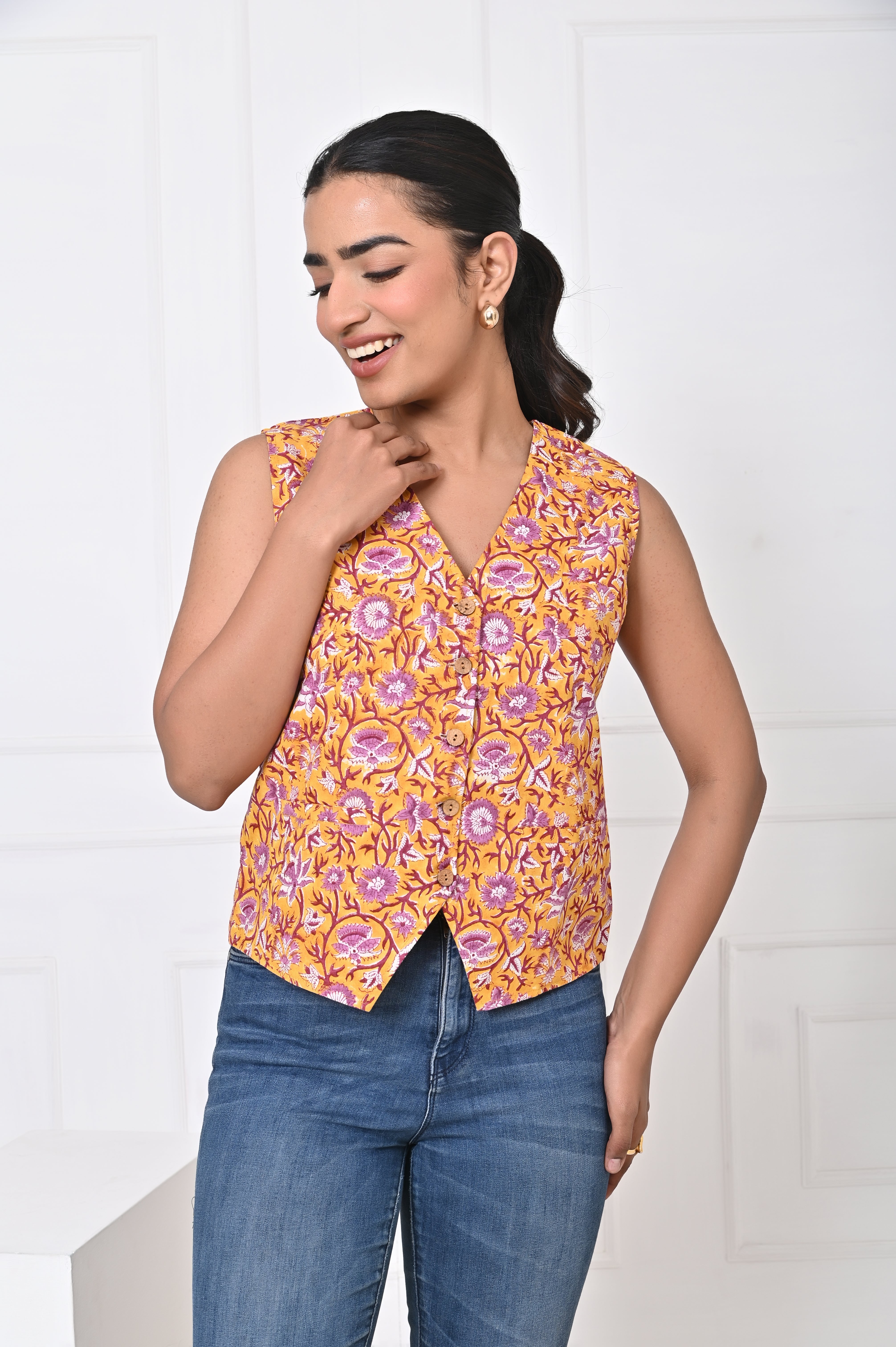 Yellow and Purple Koti
