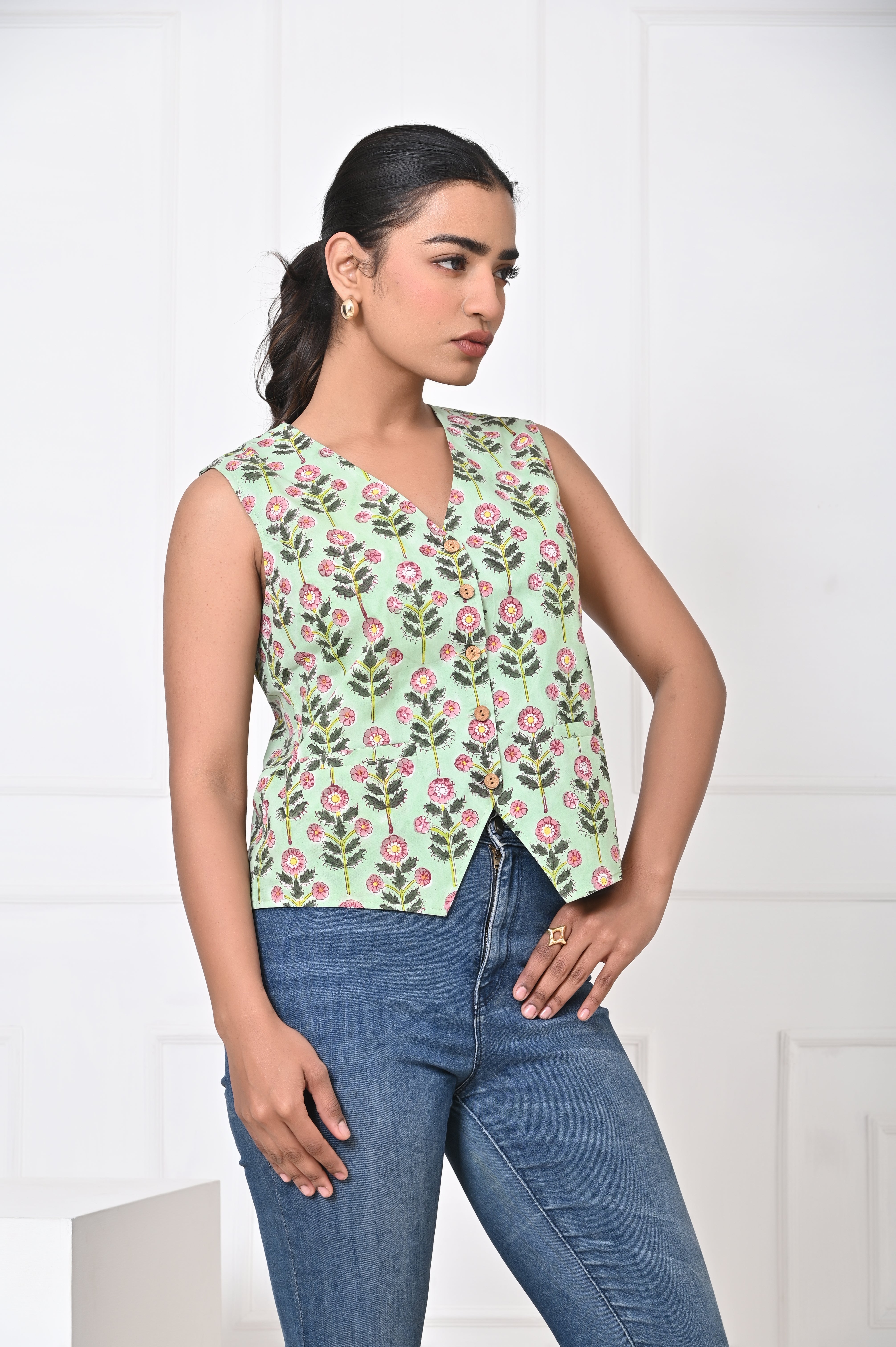 Green and Pink Koti