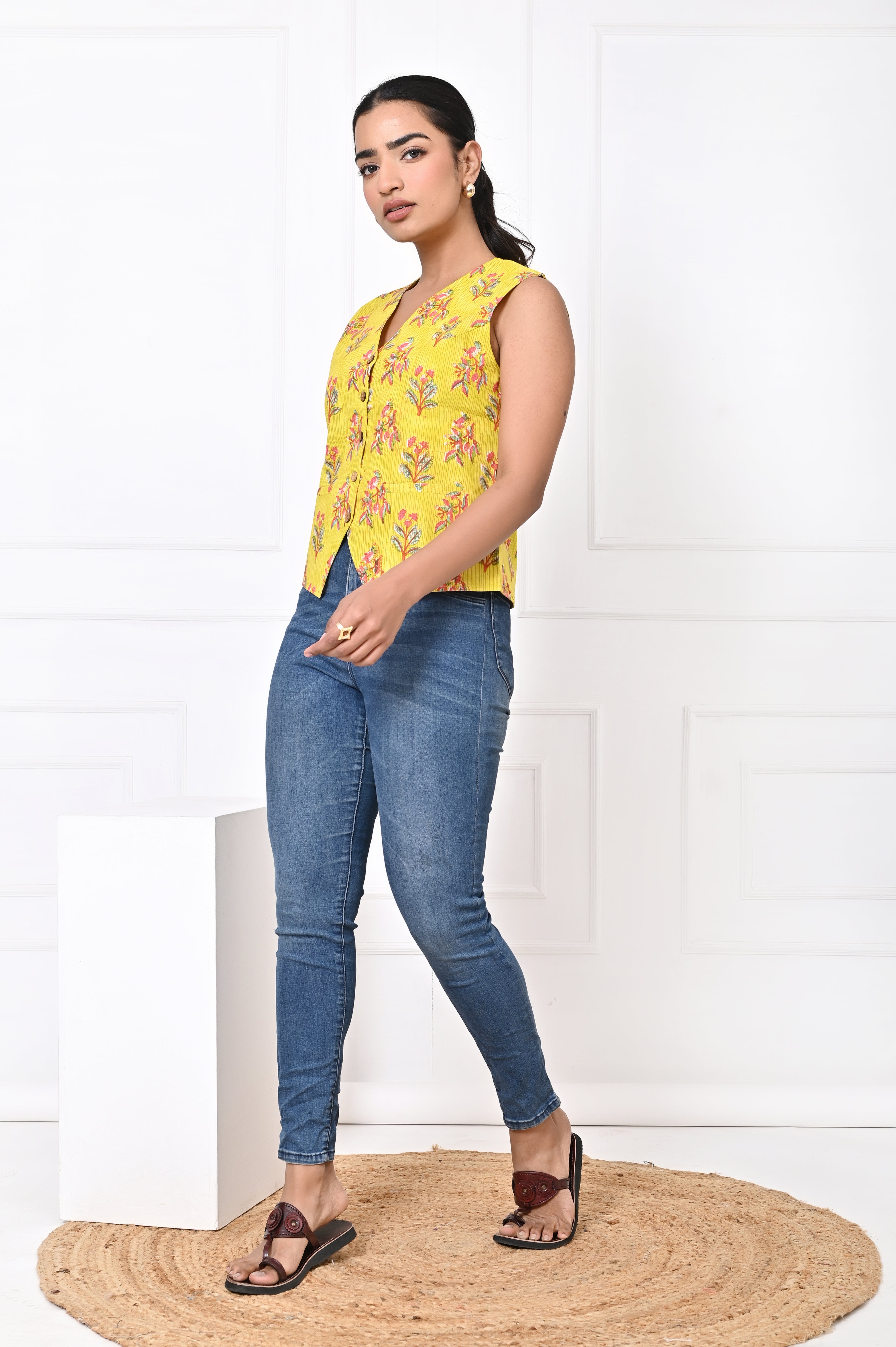Yellow and Pink Koti