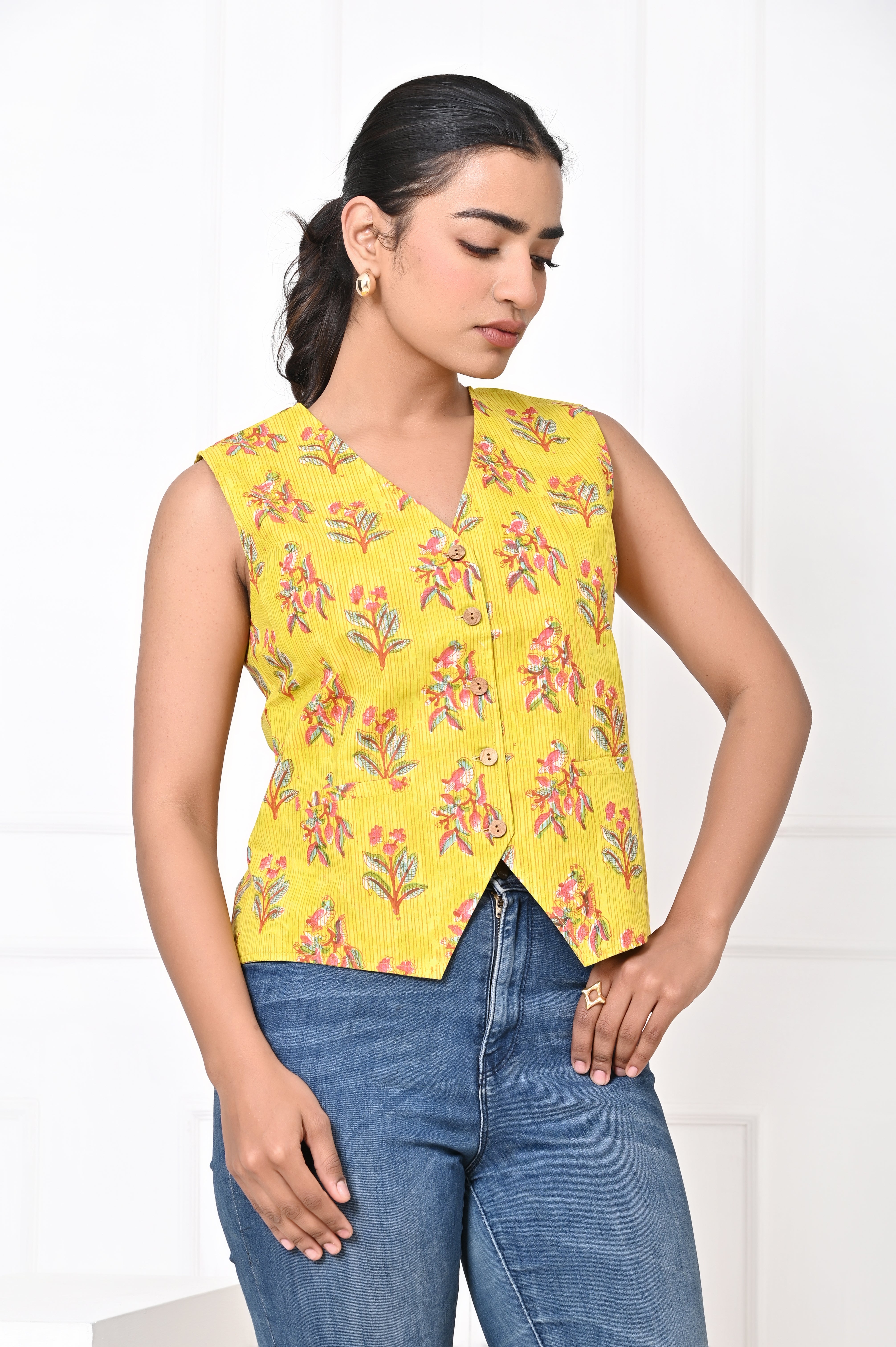 Yellow and Pink Koti