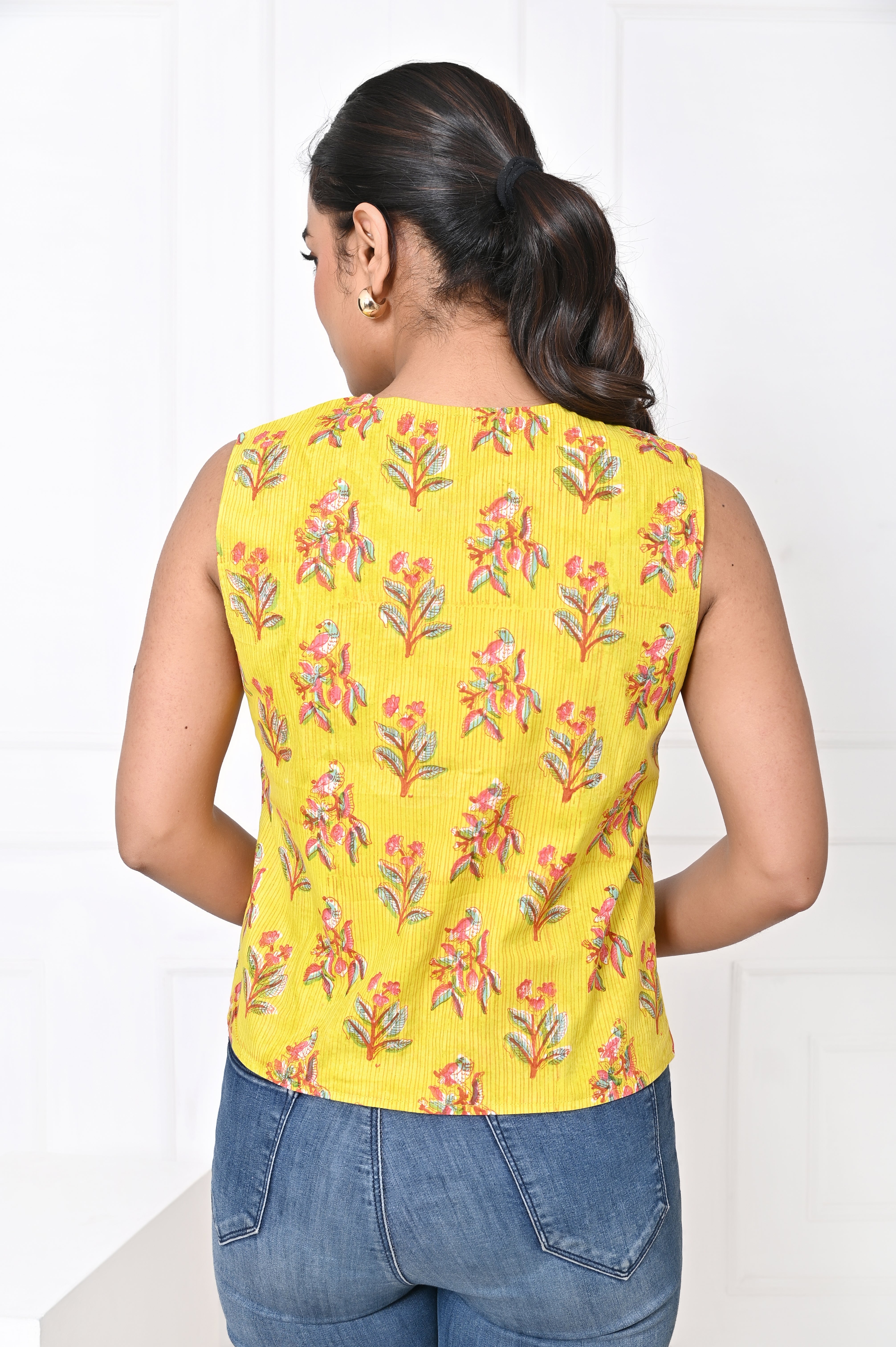 Yellow and Pink Koti