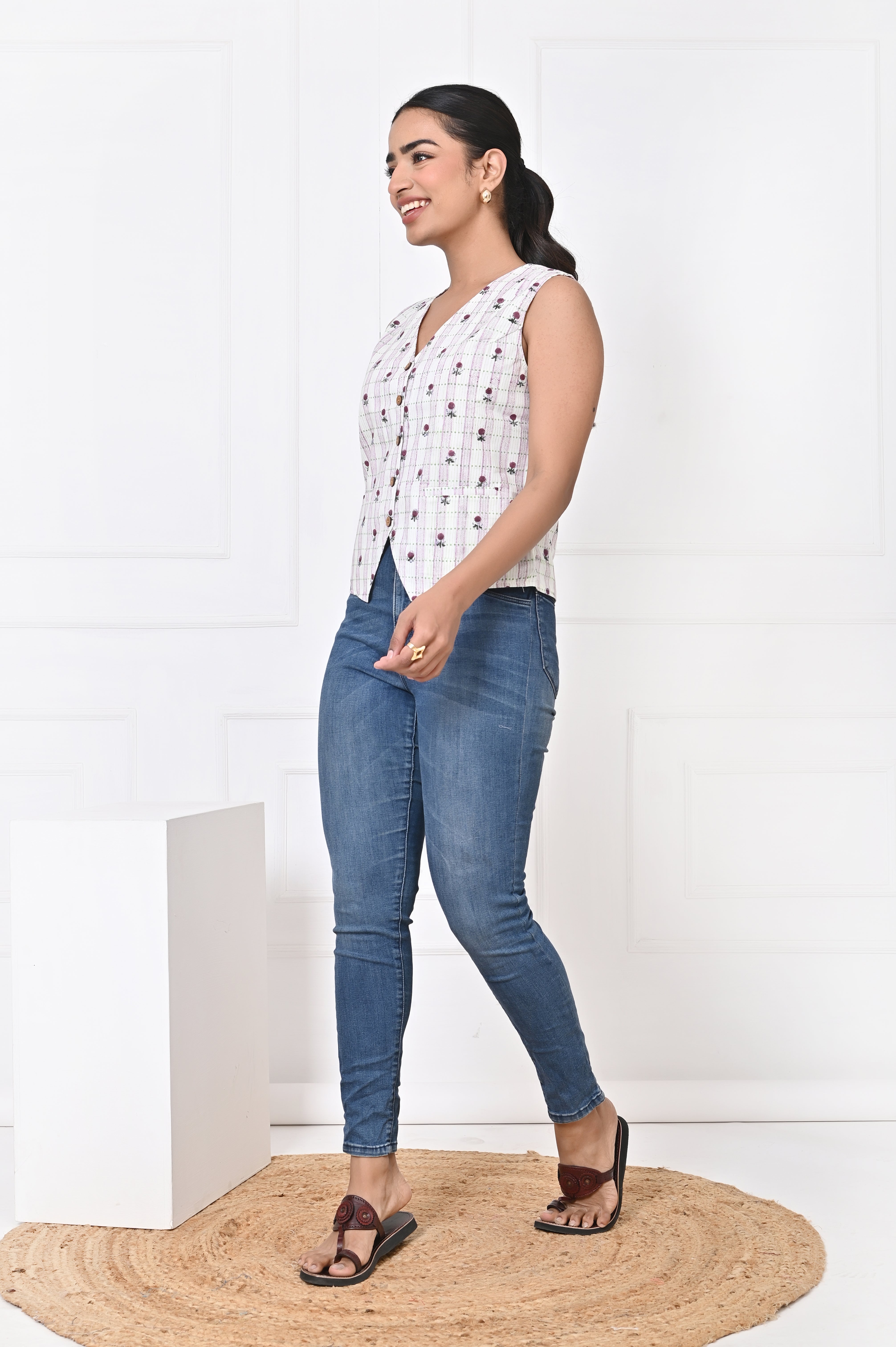 White and Purple Koti
