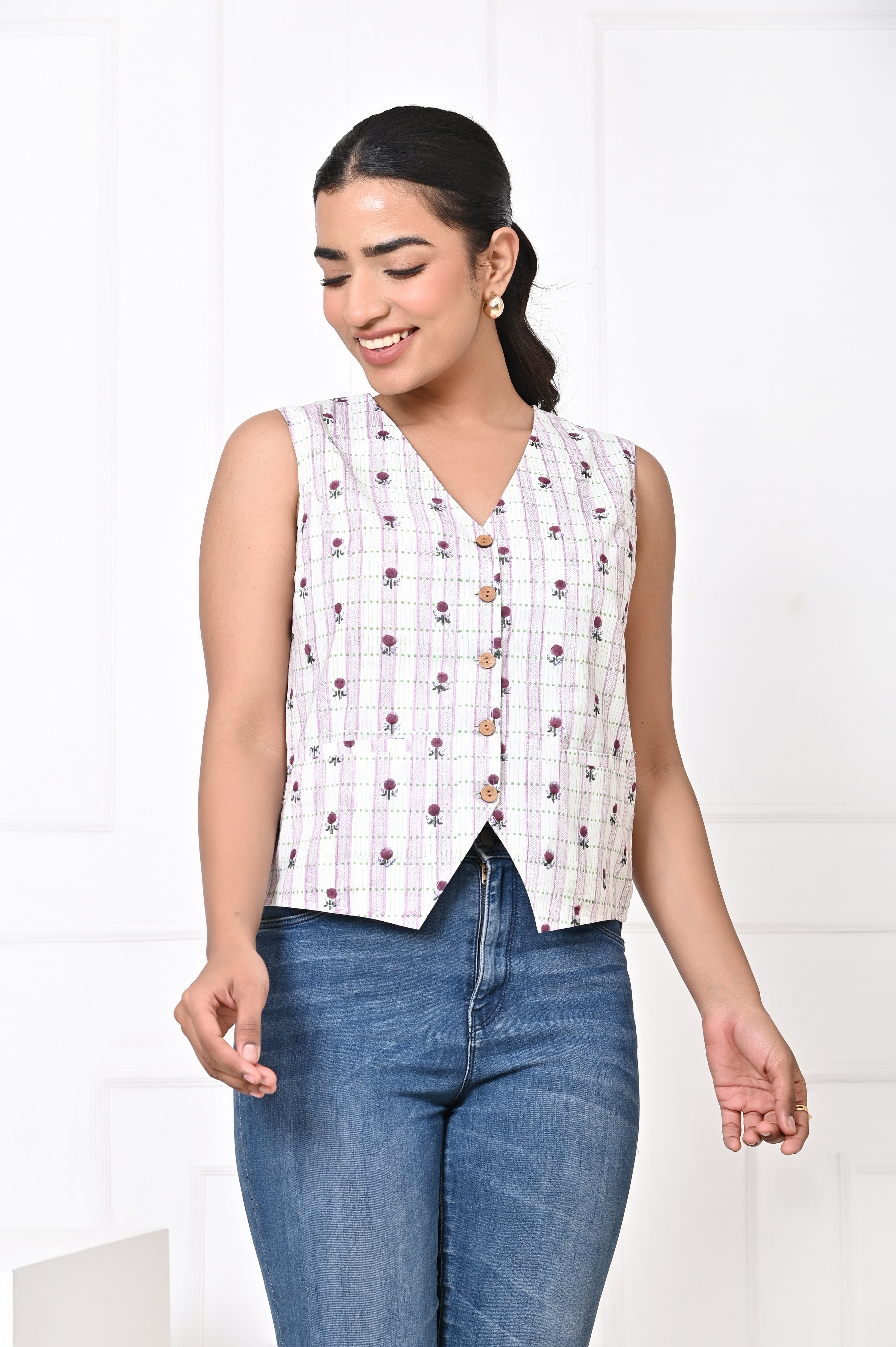 White and Purple Koti