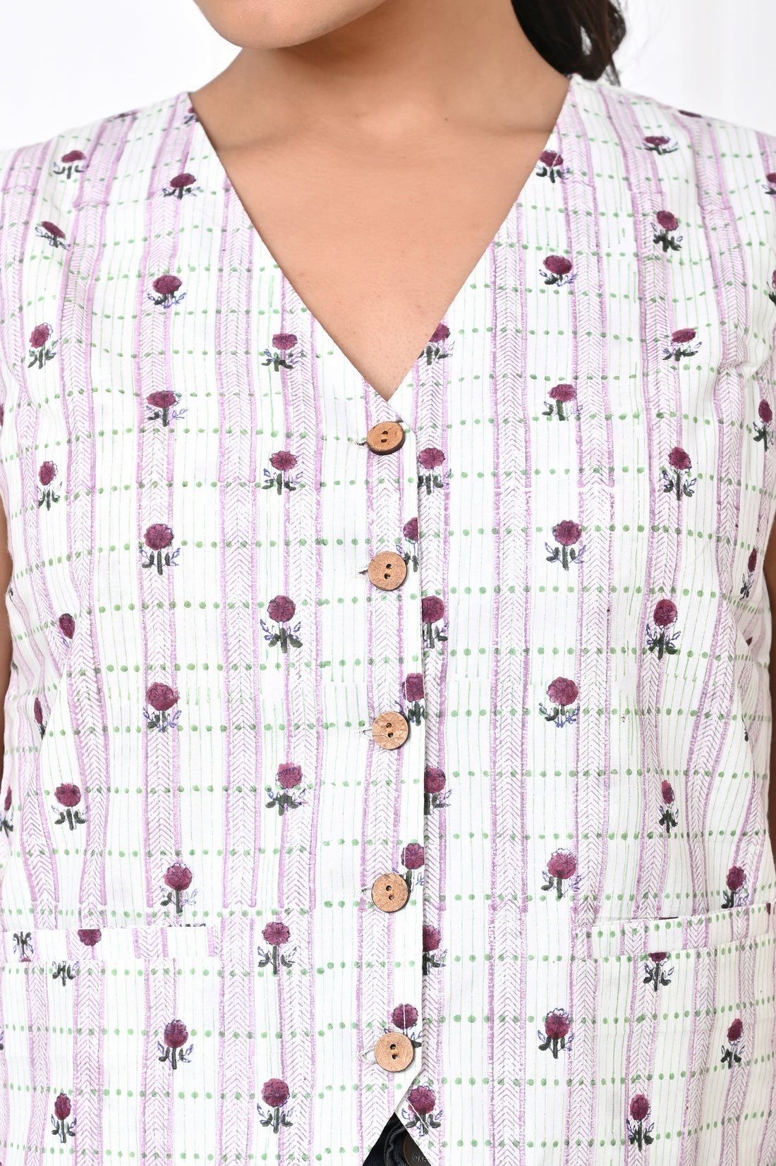 White and Purple Koti