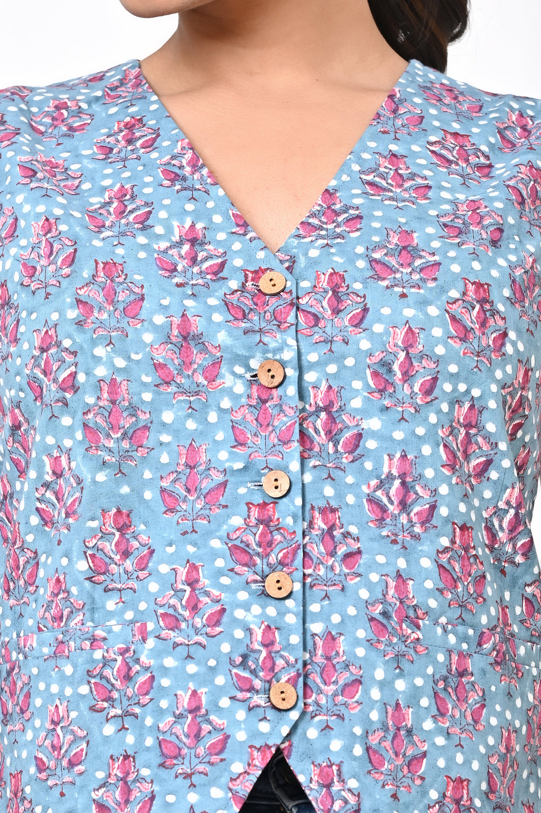 Blue and Pink Koti