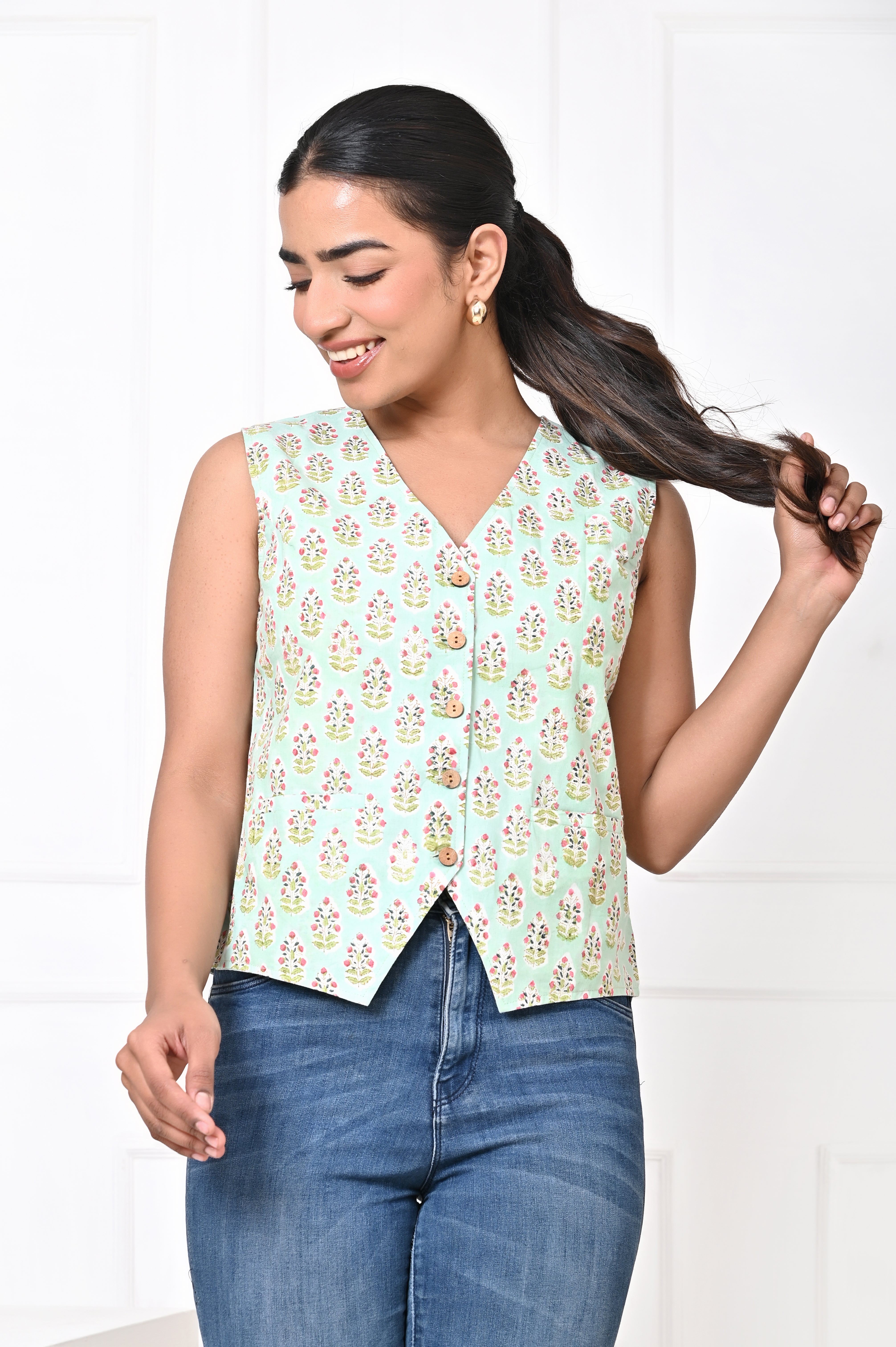 Green and Pink Koti