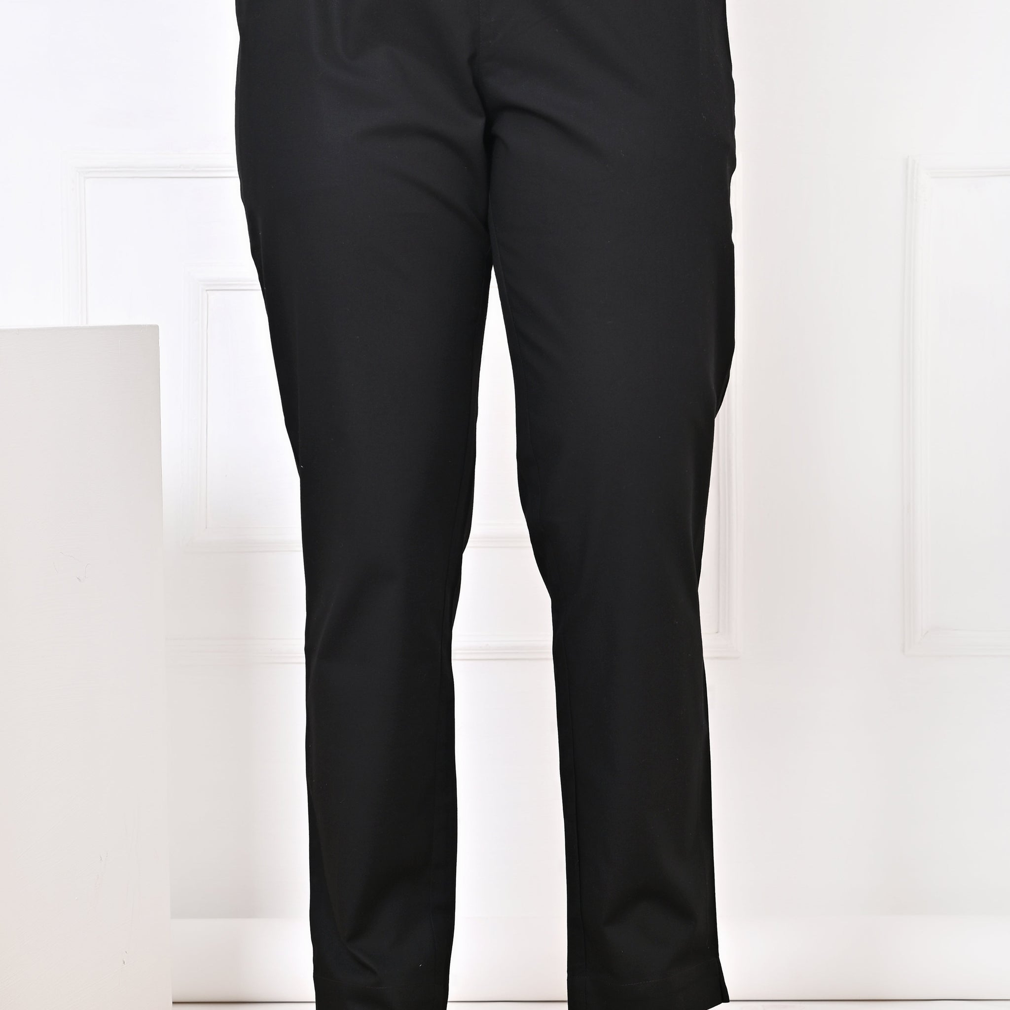 Black Straight Pant