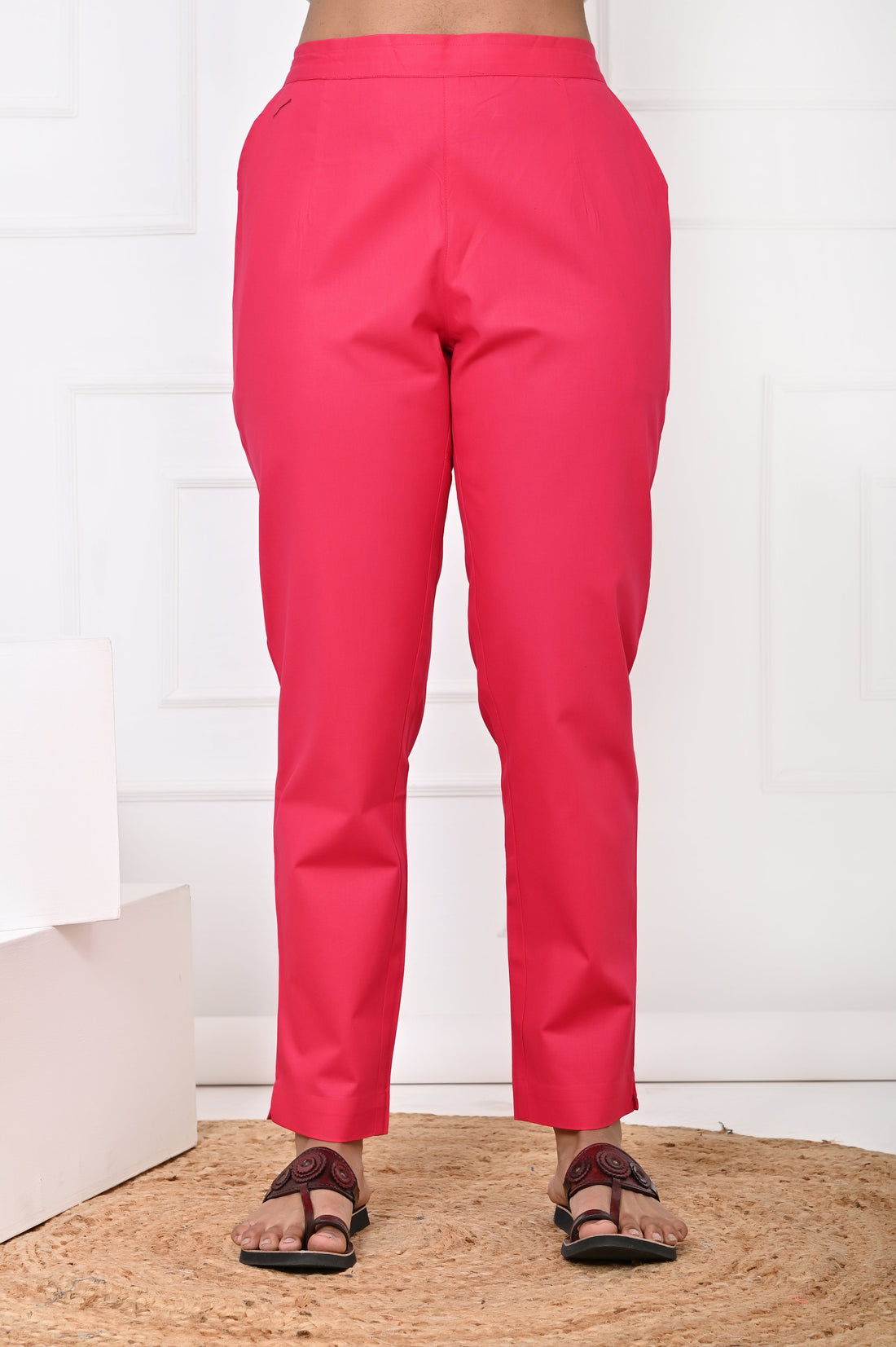 Hot Pink Straight Pant