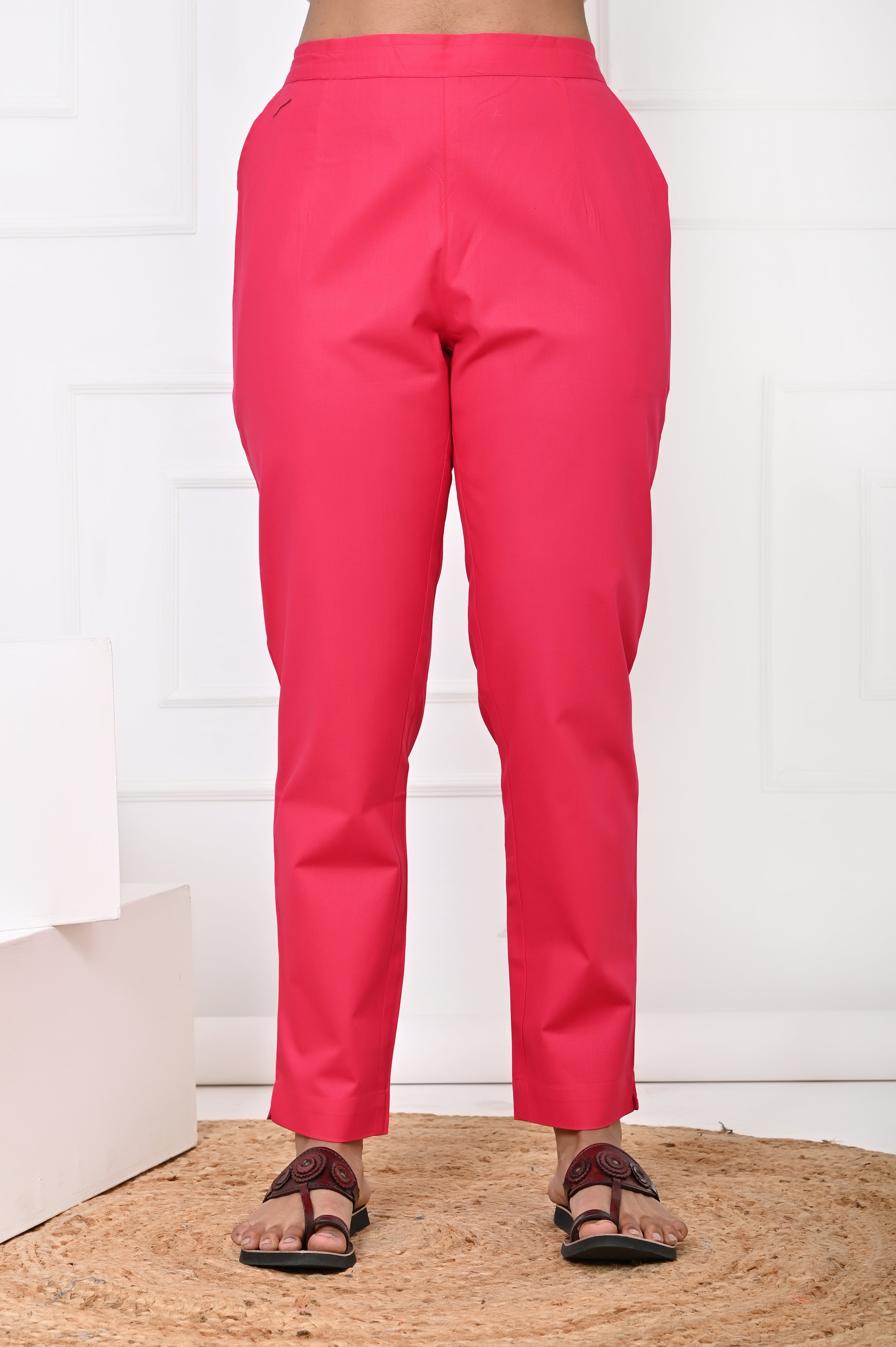 Hot Pink Straight Pant