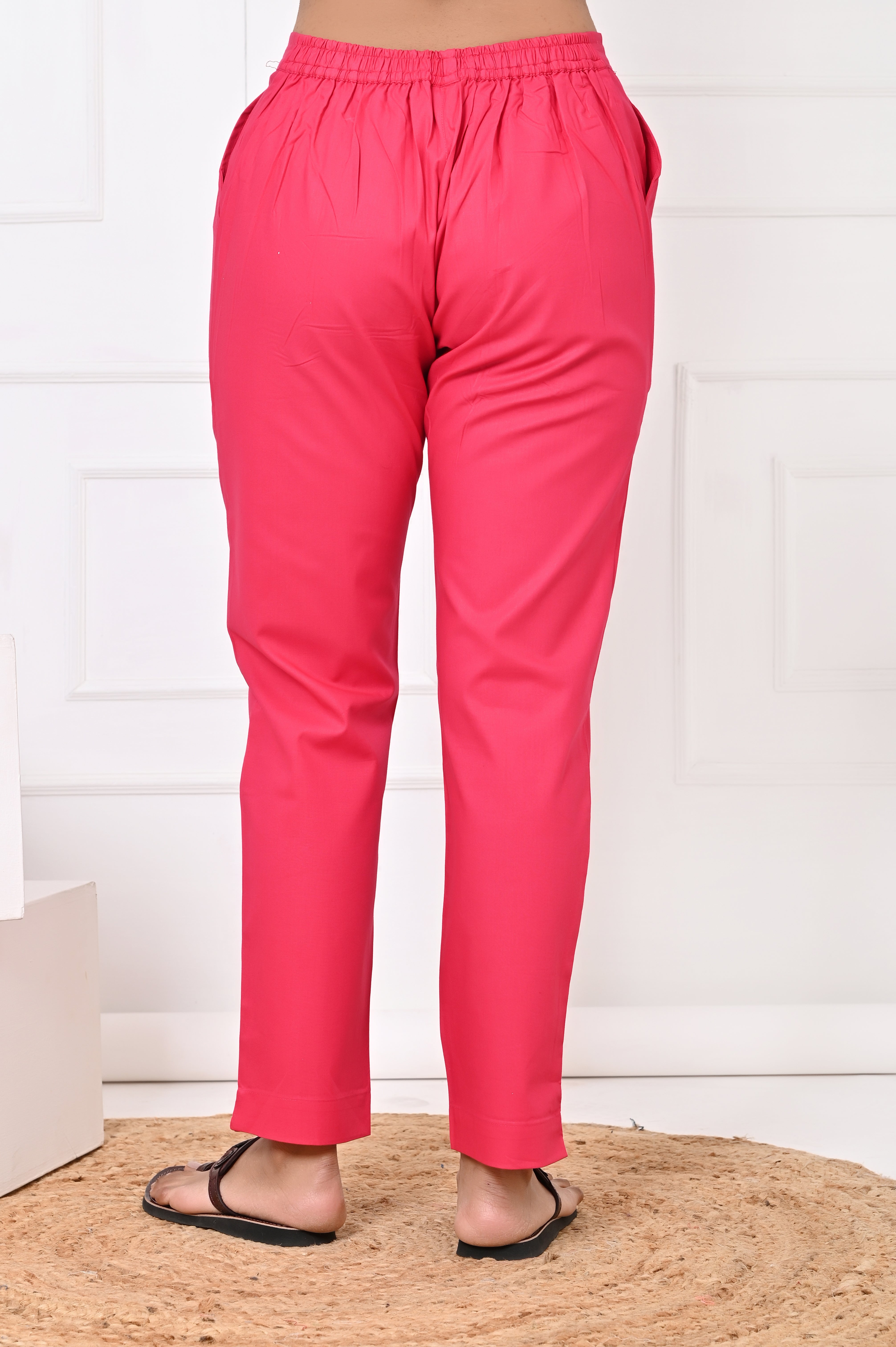 Hot Pink Straight Pant