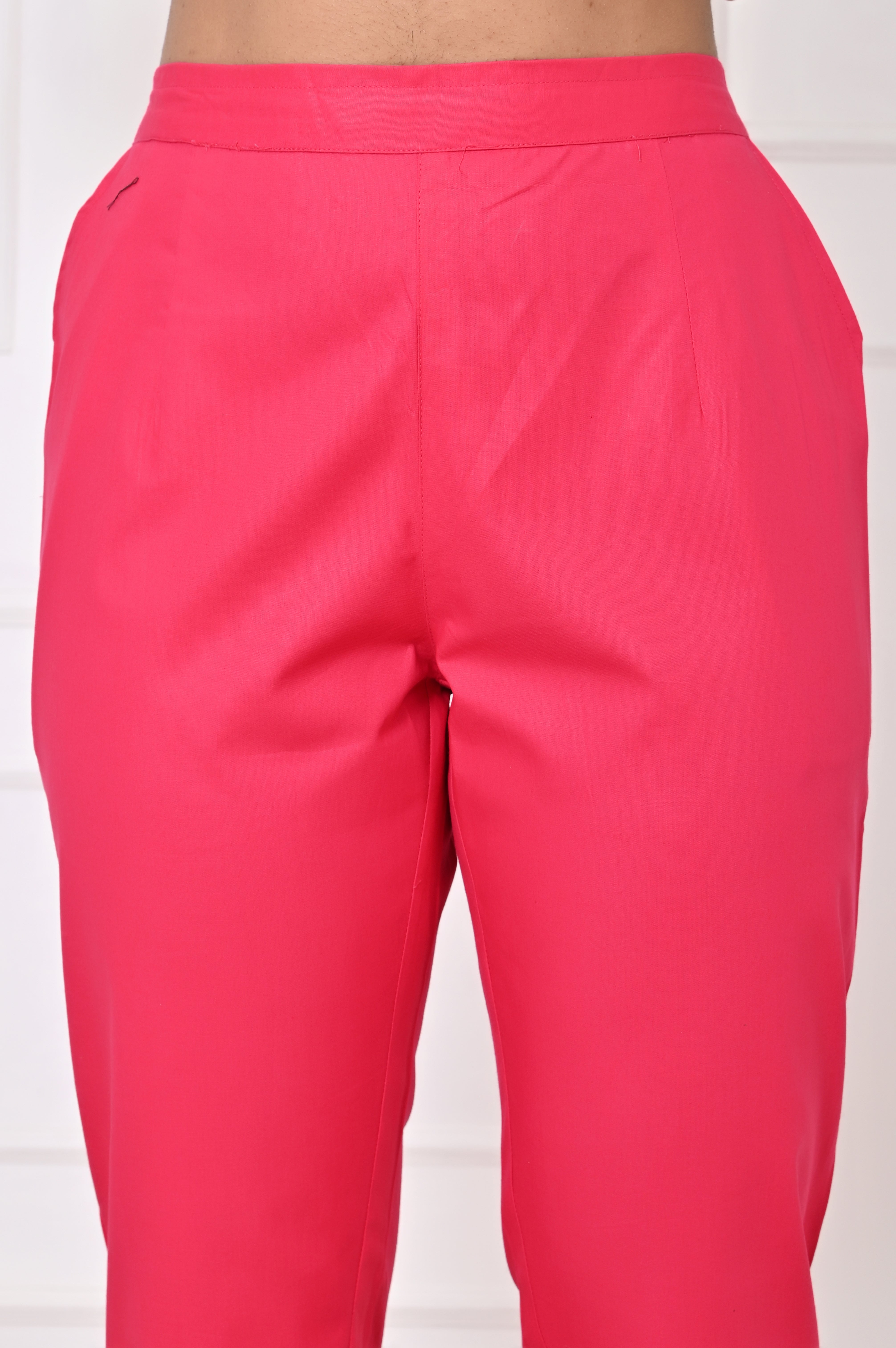 Hot Pink Straight Pant