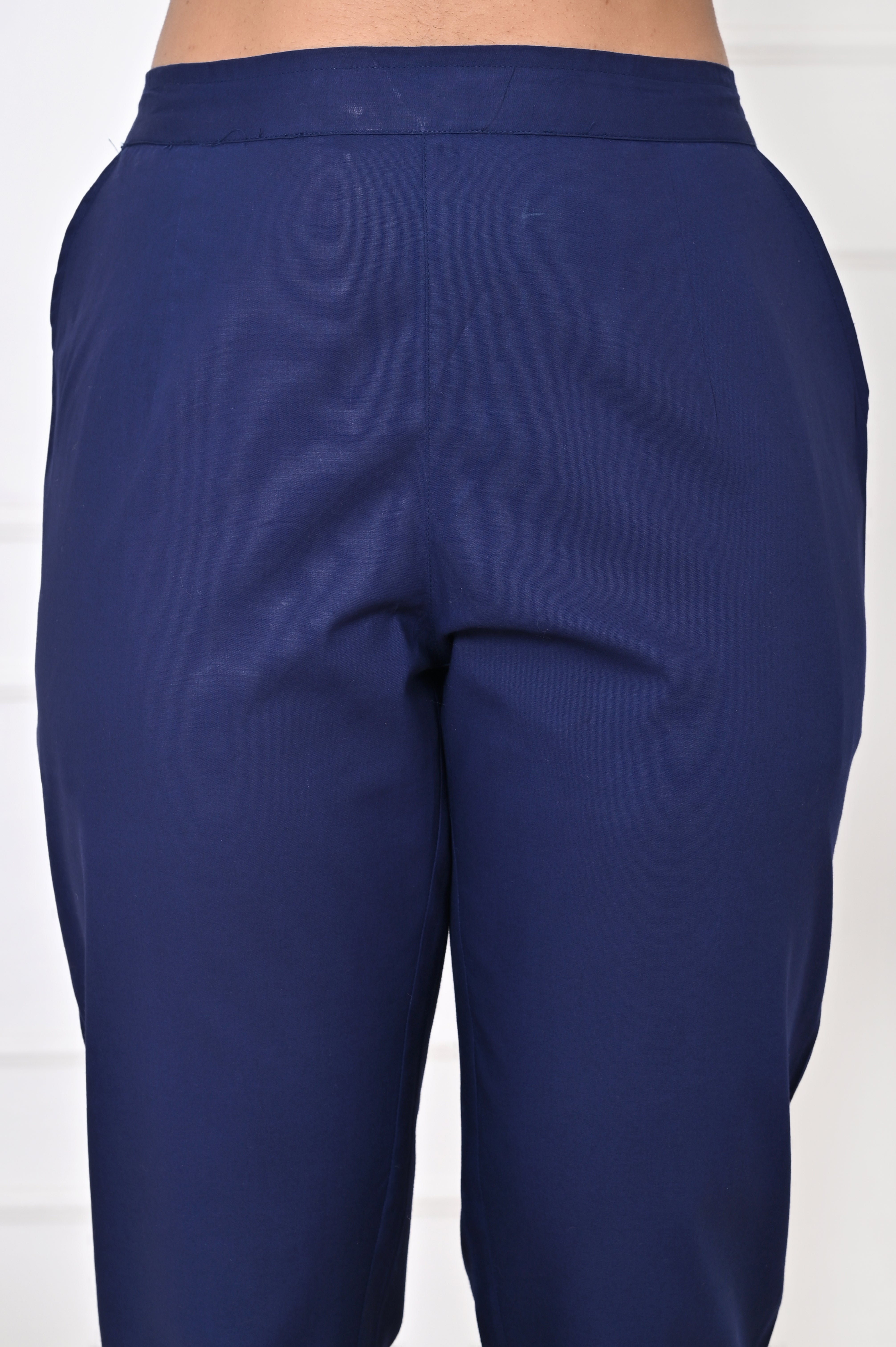 Navy Blue Straight pants